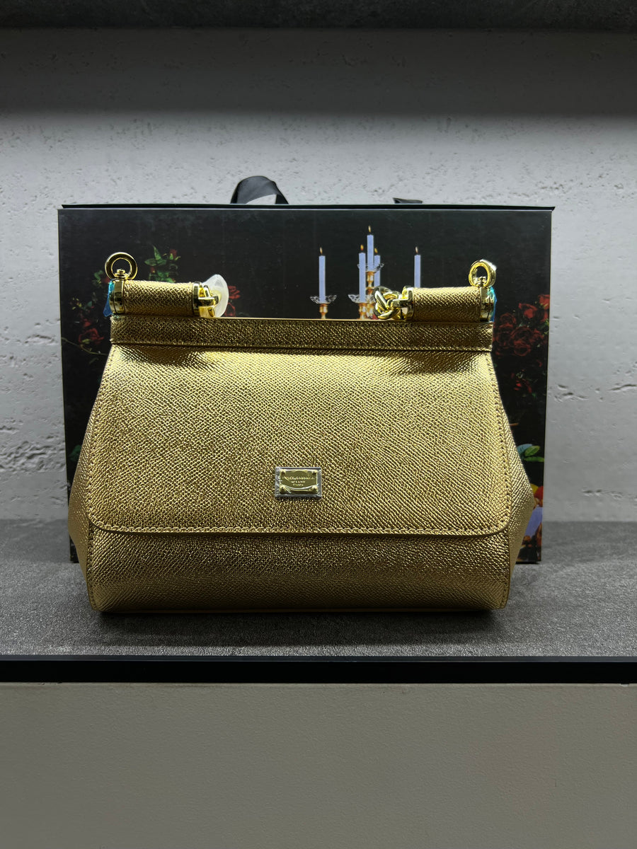 حقيبة سيسيلي الصغيرة – ذهبي | Sicily Bag Small – Gold