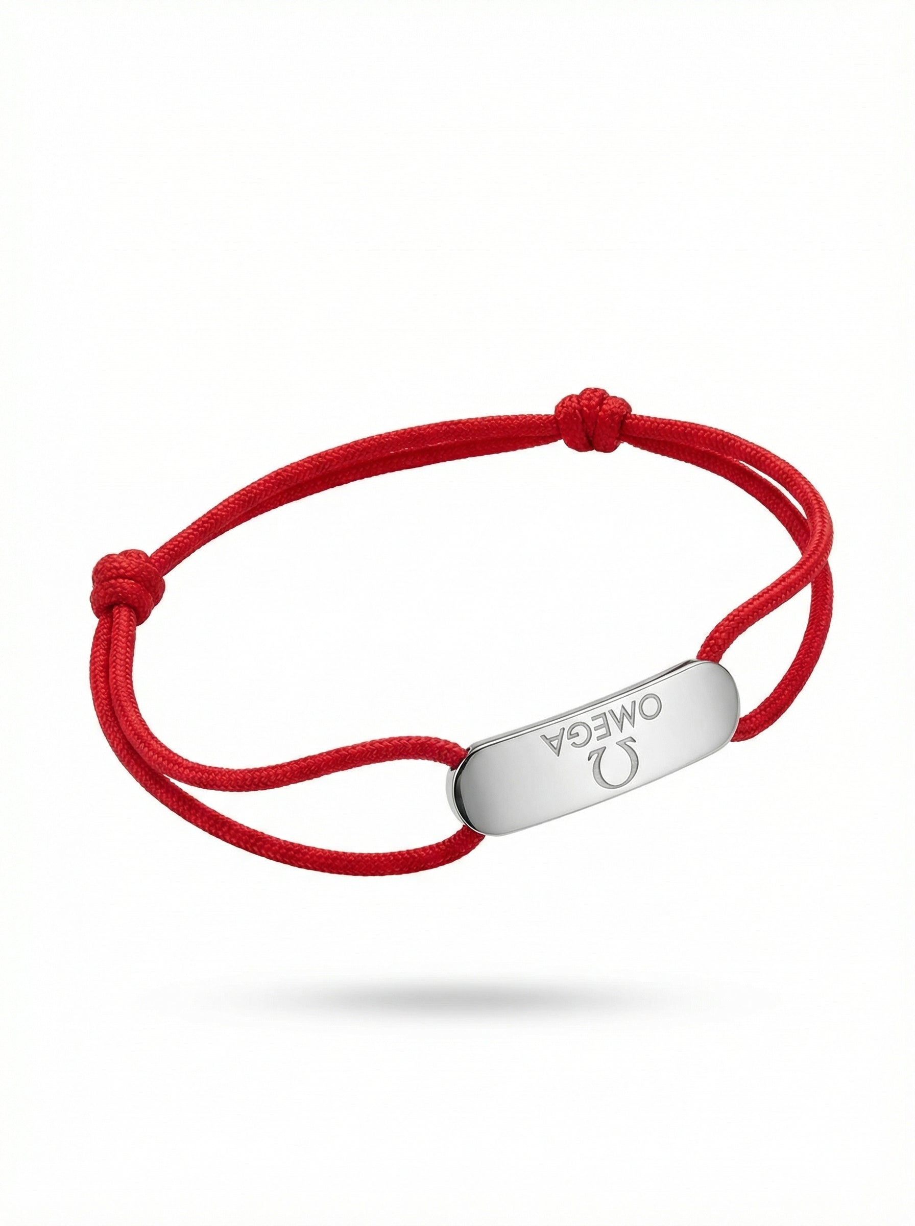 سوار خيط أوميغا كبيره احمر