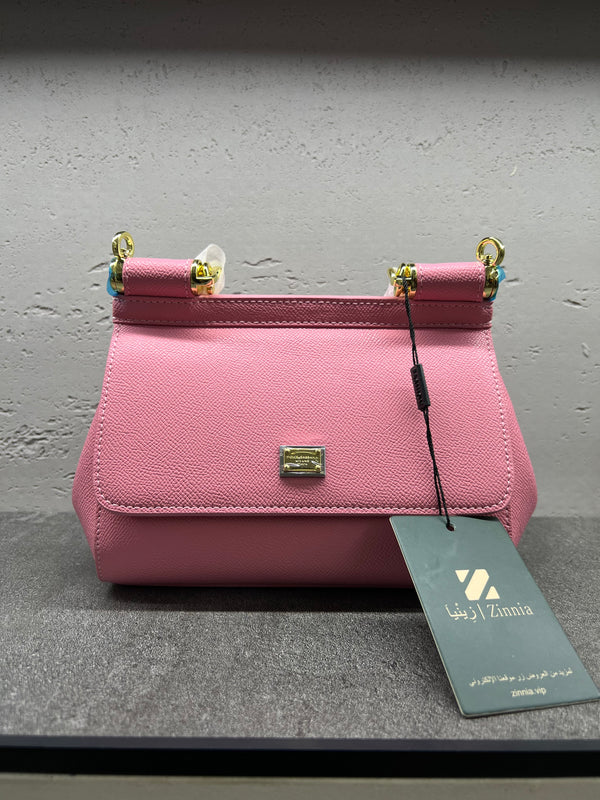 حقيبة سيسيلي الصغيرة – وردي | Sicily Bag Small – Pink