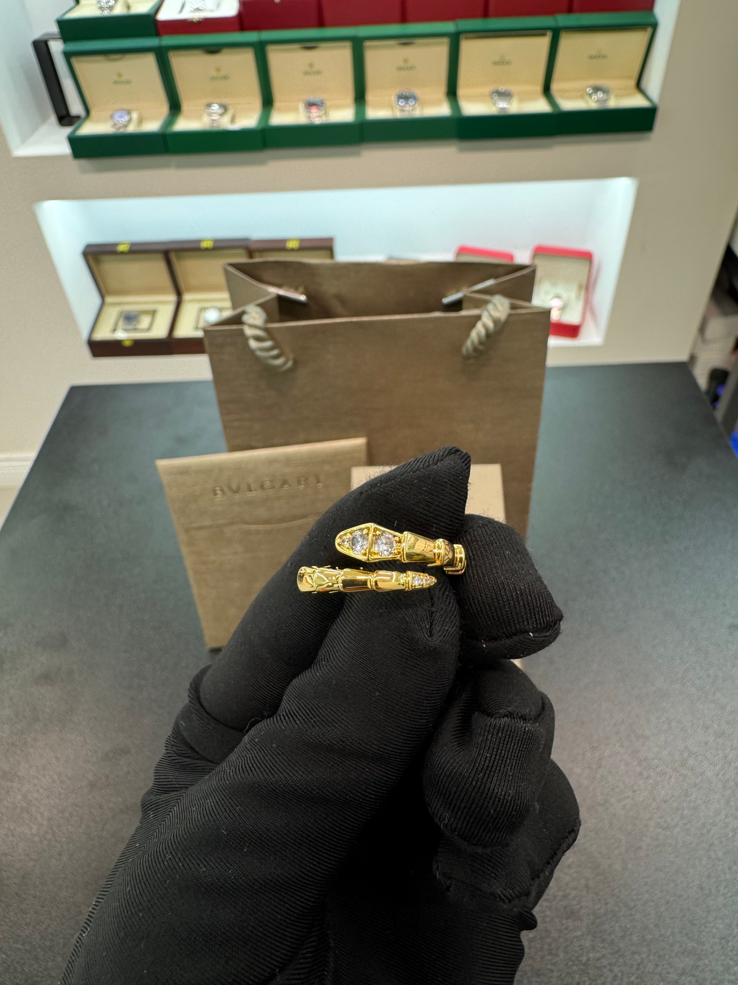 Serpenti ring Non-studded