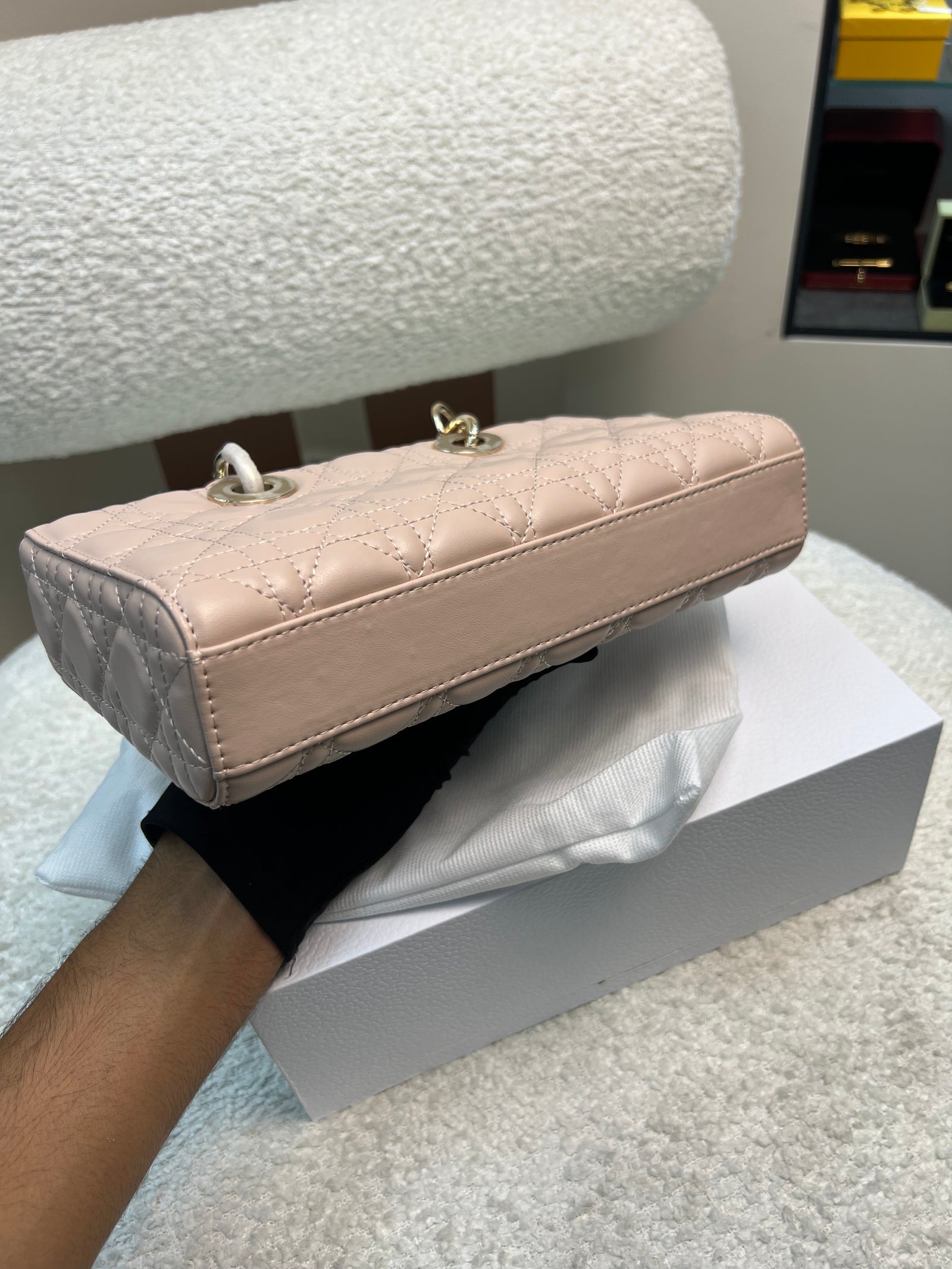 حقيبة ليدي دي جوي وردي باودر Lady D Joy Bag Powder Pink