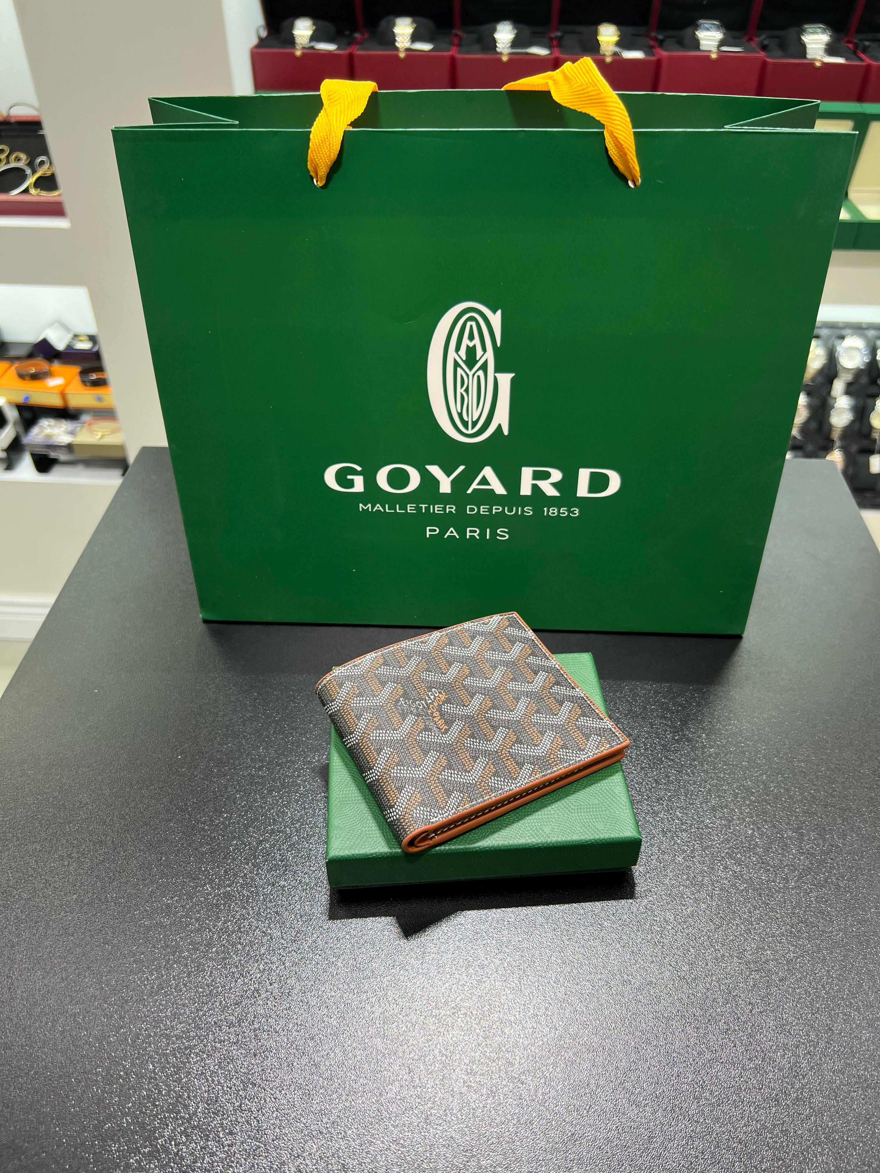 Goyard Wallet Victoire brown (men)