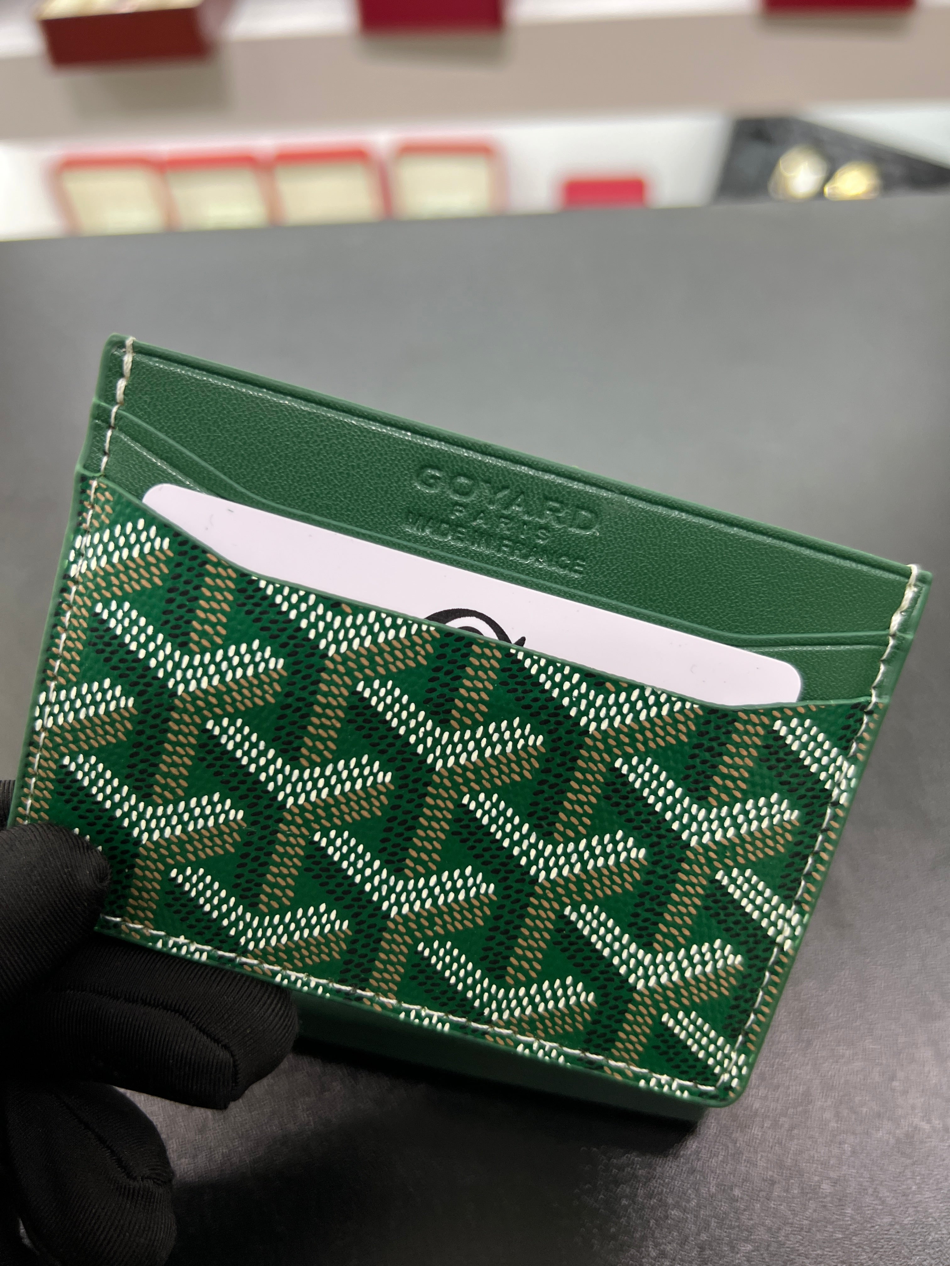 Saint-Sulpice Card Holder – Green