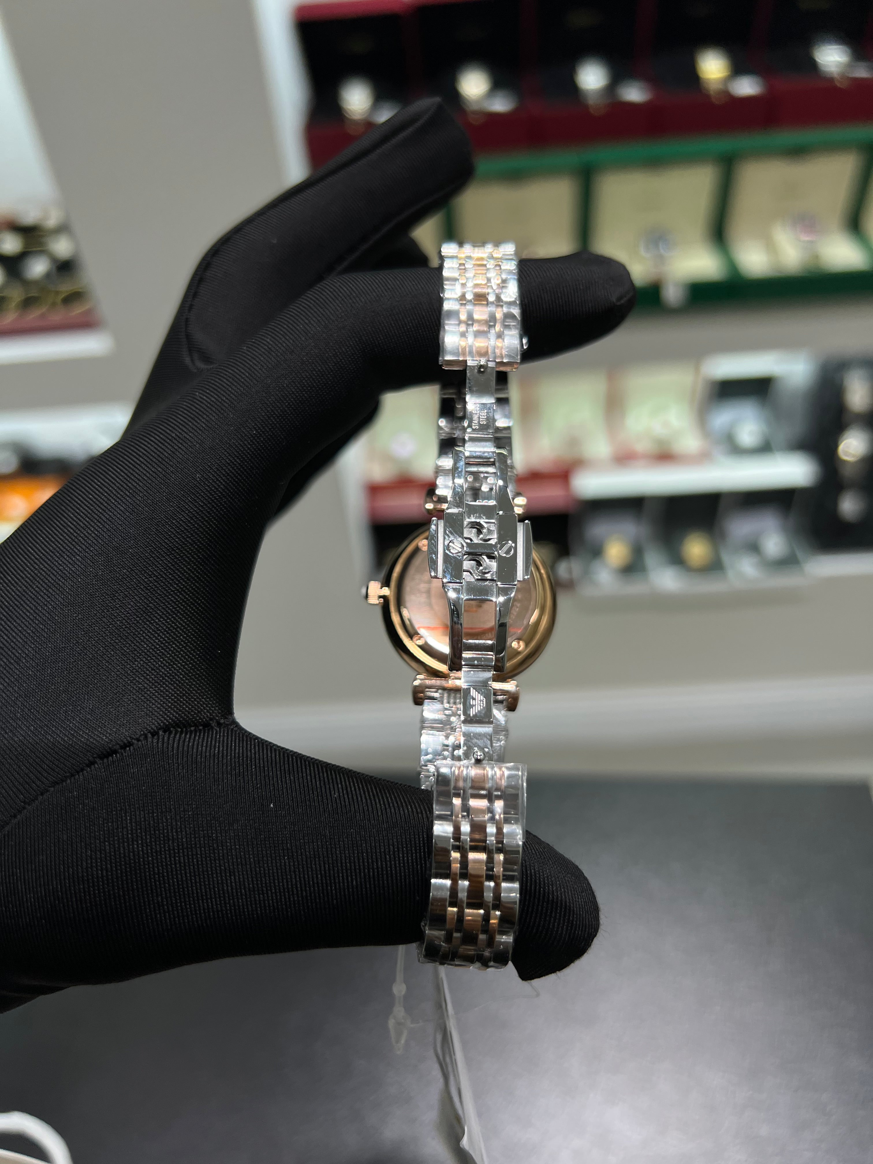 Two-Tone – White Dial درجة اولي بالبوكس الاصلي