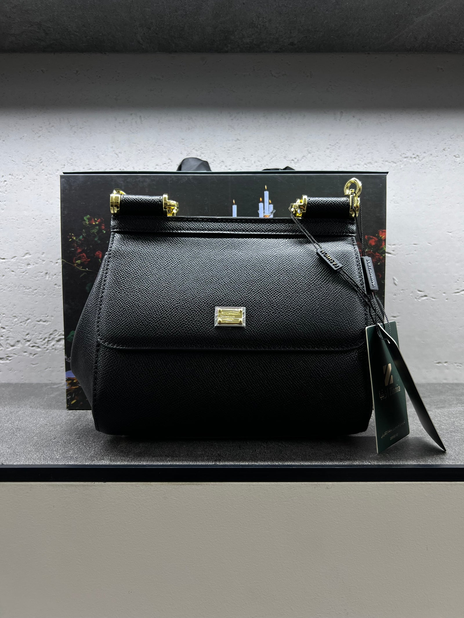 حقيبة سيسيلي الصغيرة ستة الوان  SICILY BAG SMALL BLACK