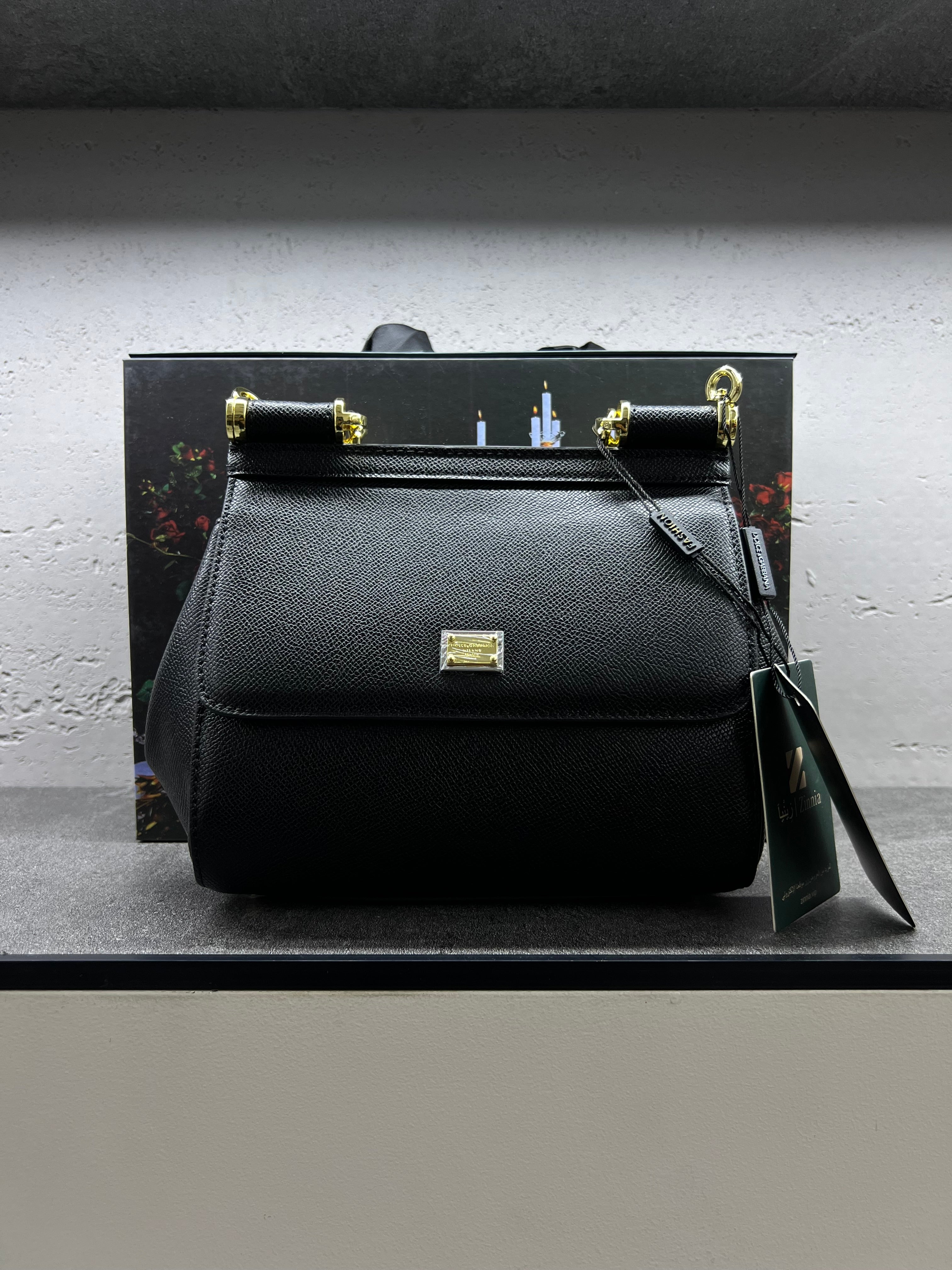 حقيبة سيسيلي الصغيرة ستة الوان  SICILY BAG SMALL BLACK
