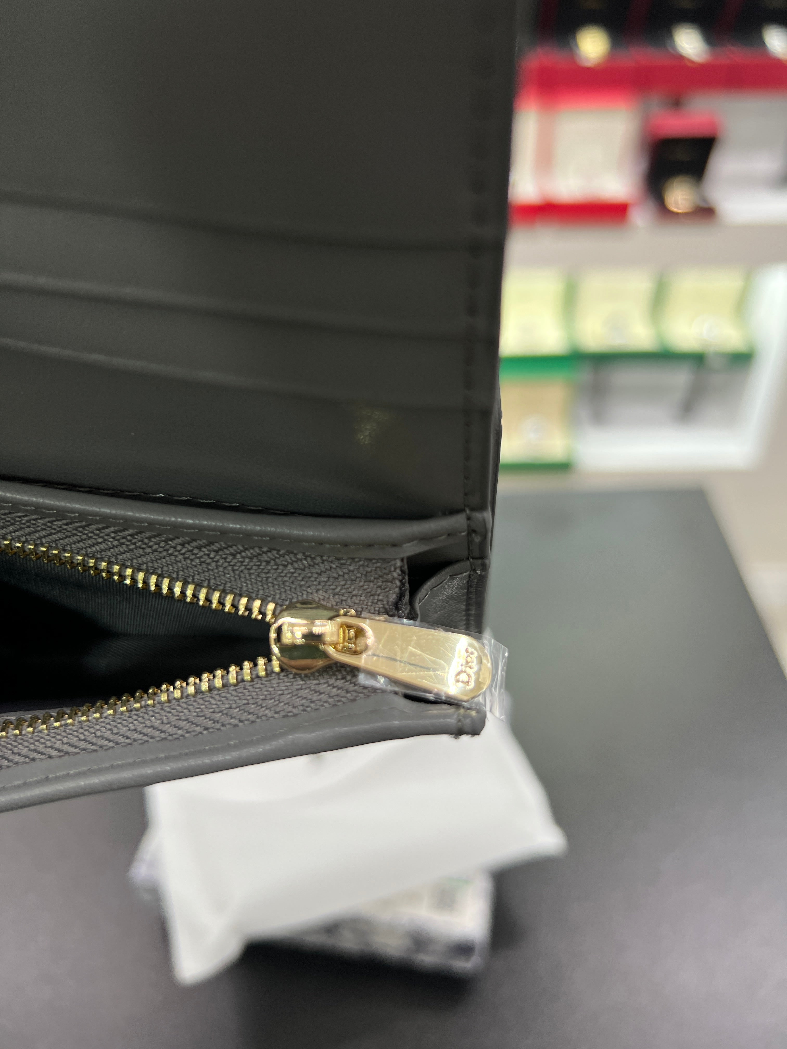 Lotus Wallet in Cannage Lambskin