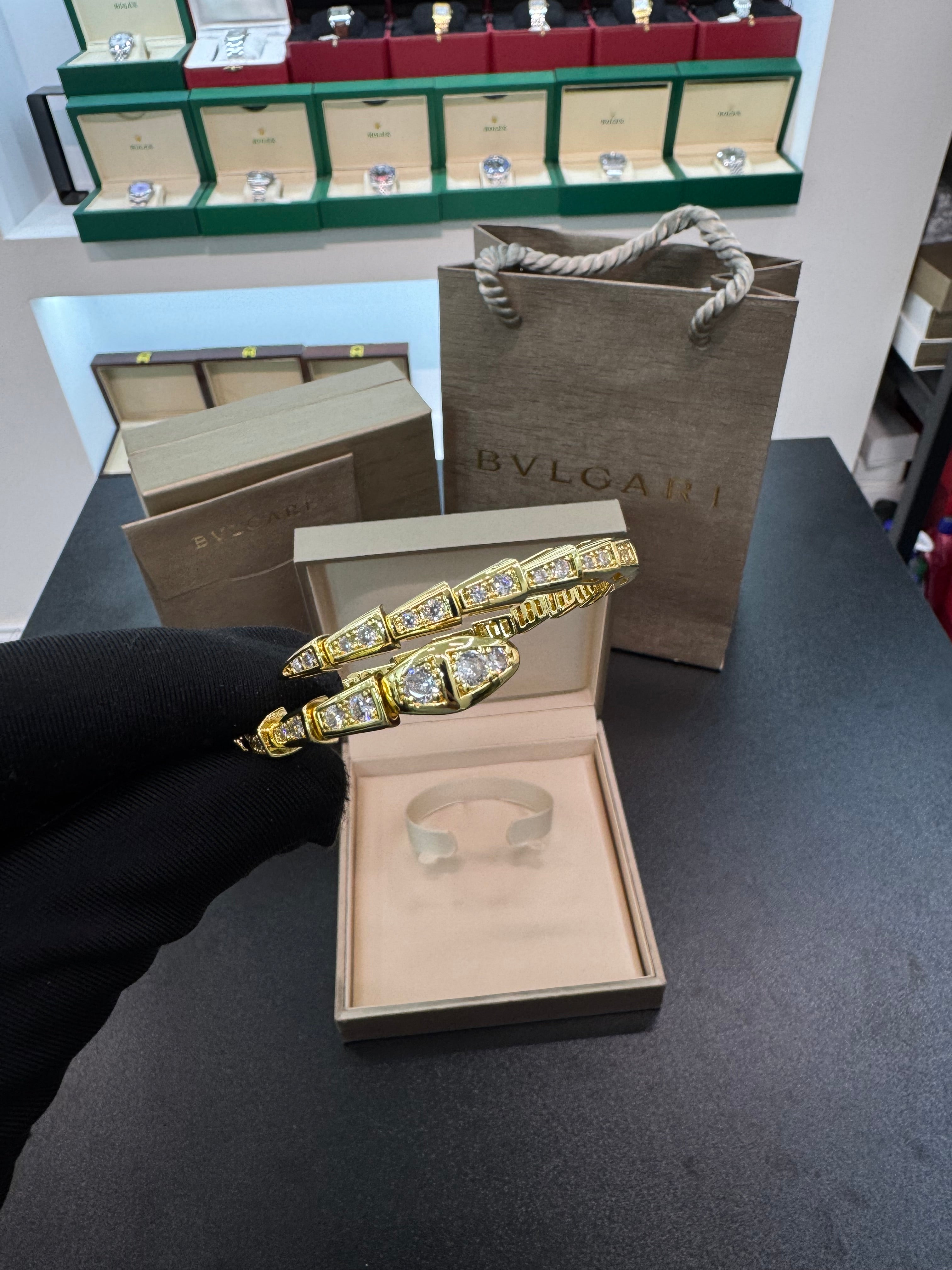 Serpenti  studded bracelet