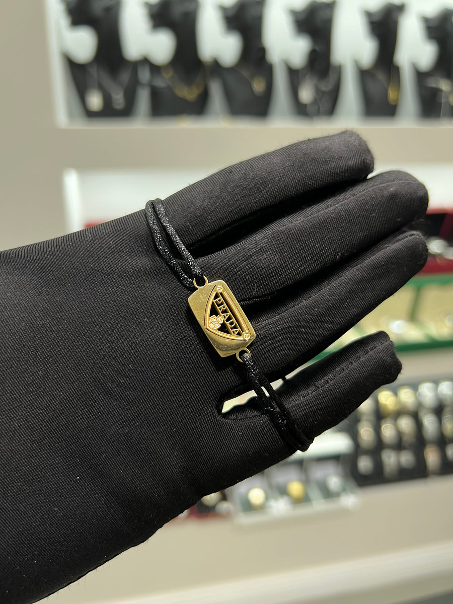 سوار خيط Prada اسود