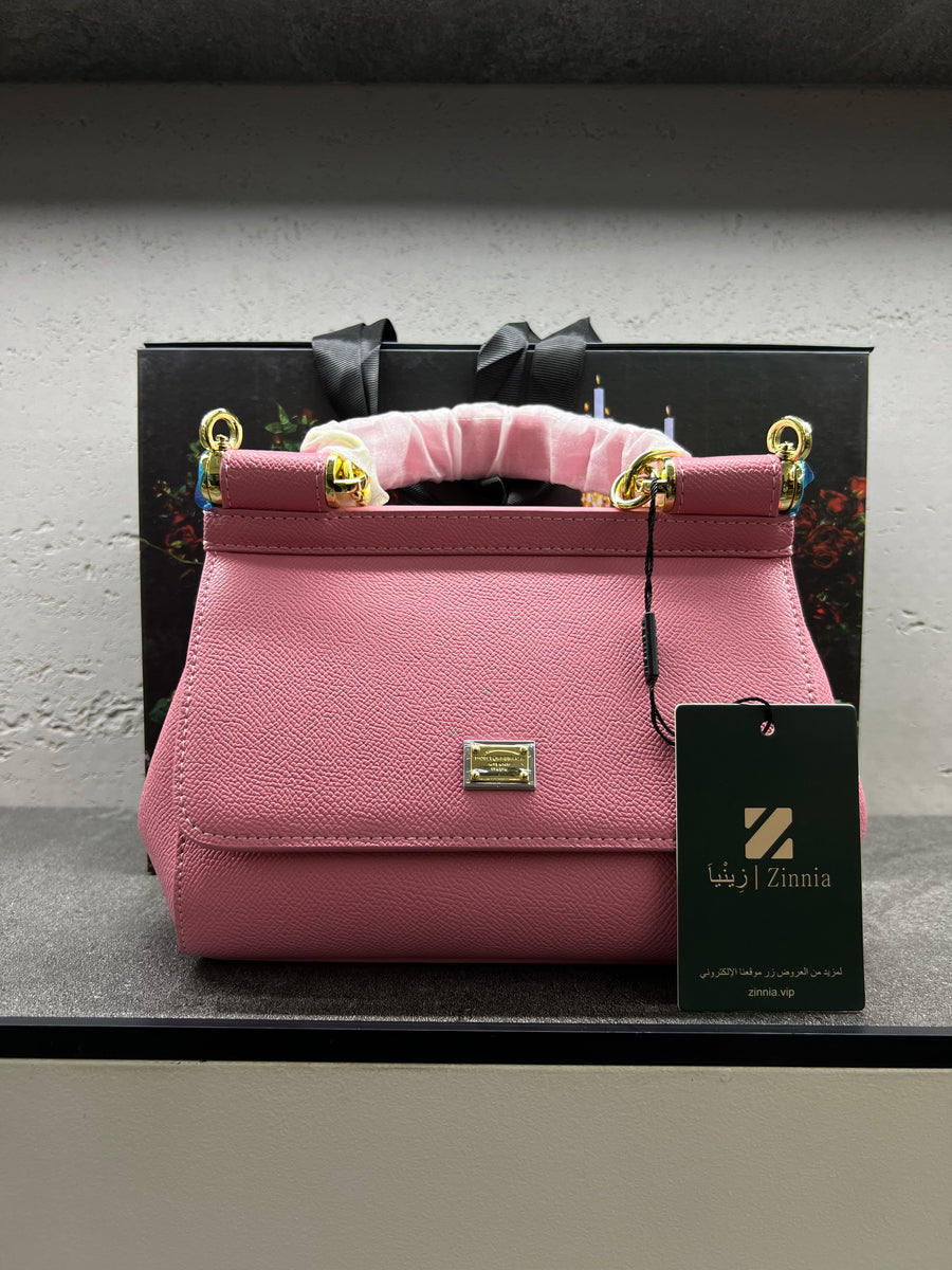 حقيبة سيسيلي الصغيرة – وردي | Sicily Bag Small – Pink