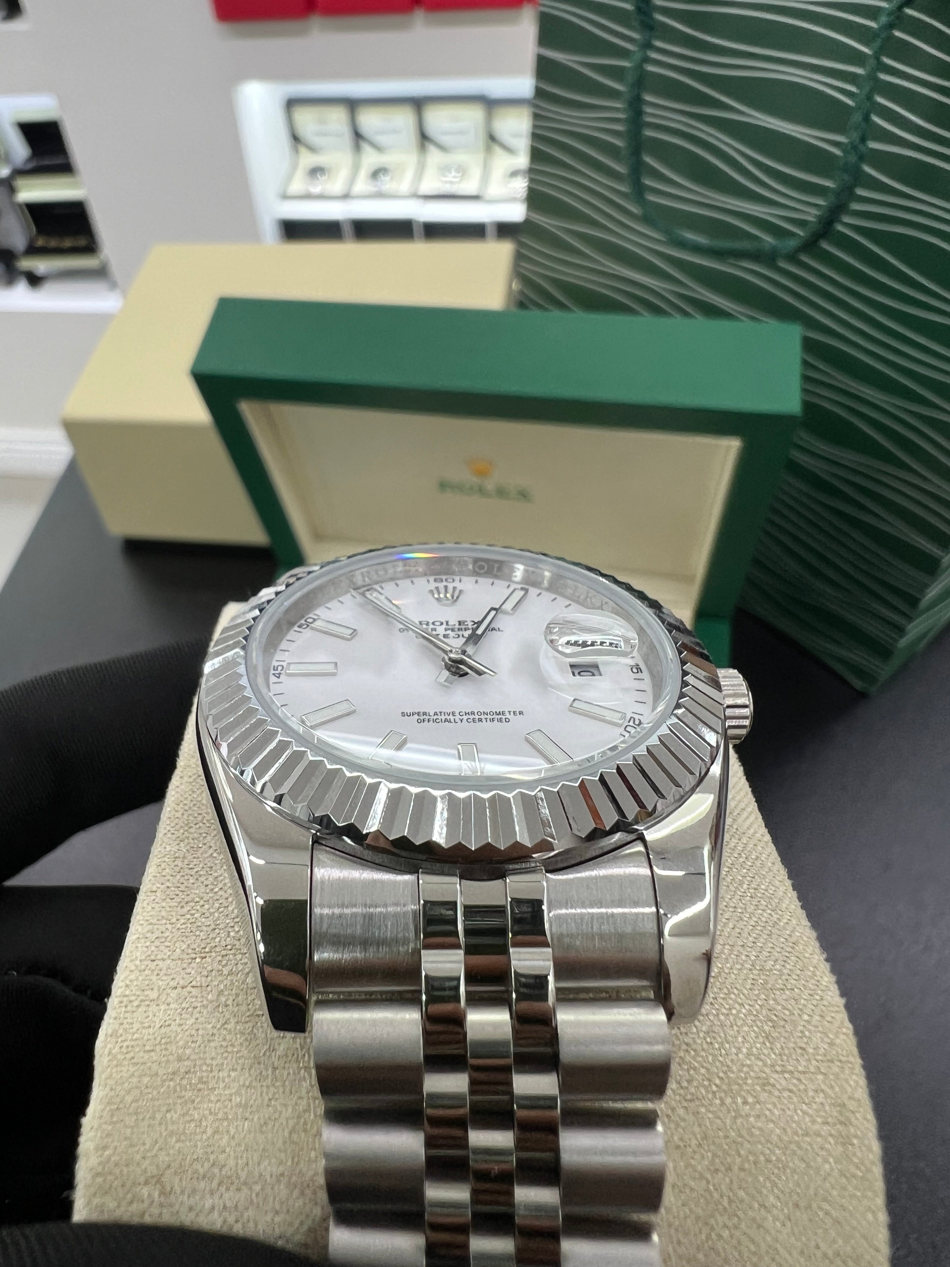 Datejust White Dial Size 41mm