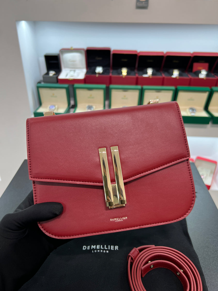Vancouver Crossbody Bag – Burgundy Red