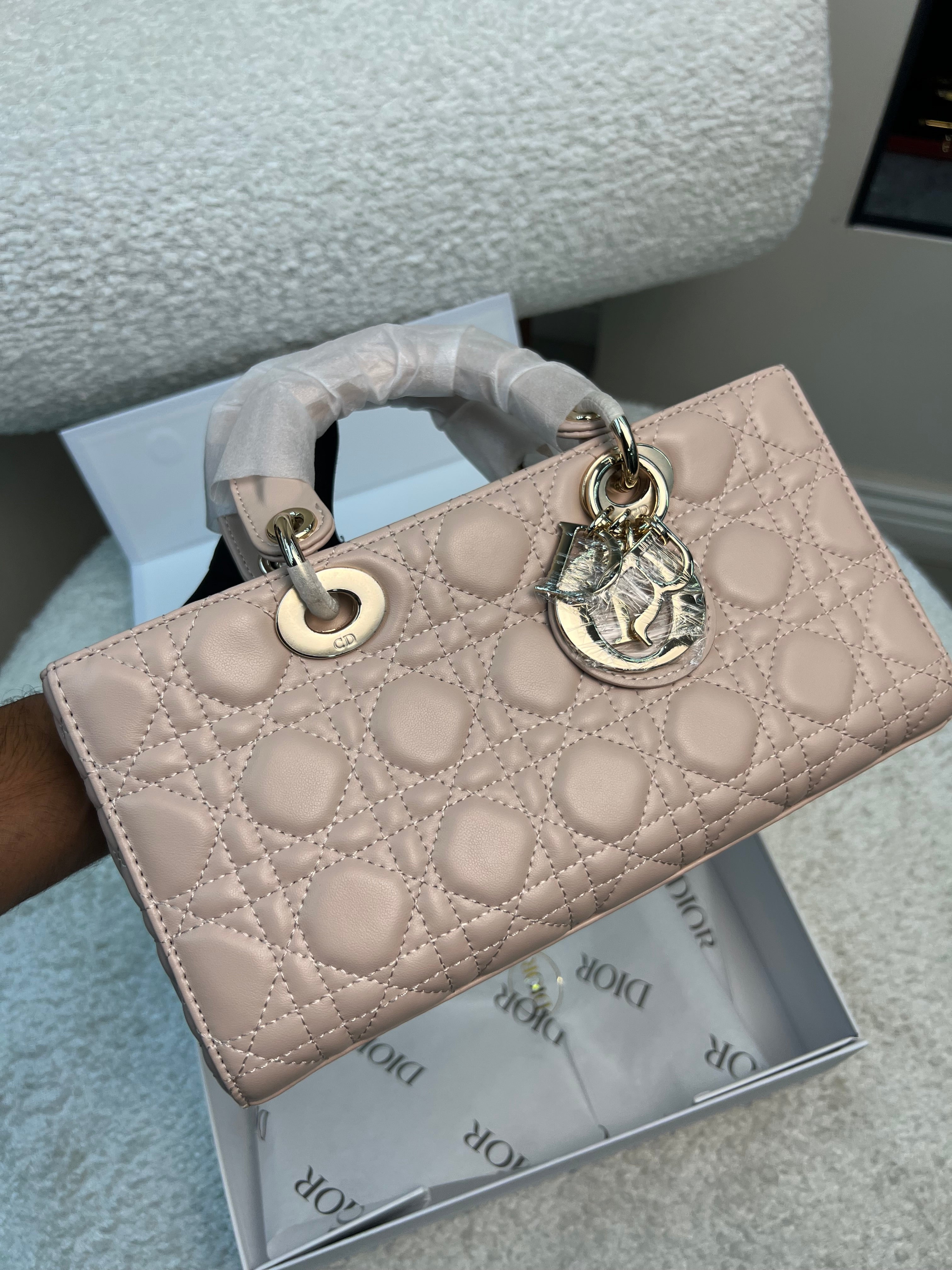 حقيبة ليدي دي جوي وردي باودر Lady D Joy Bag Powder Pink