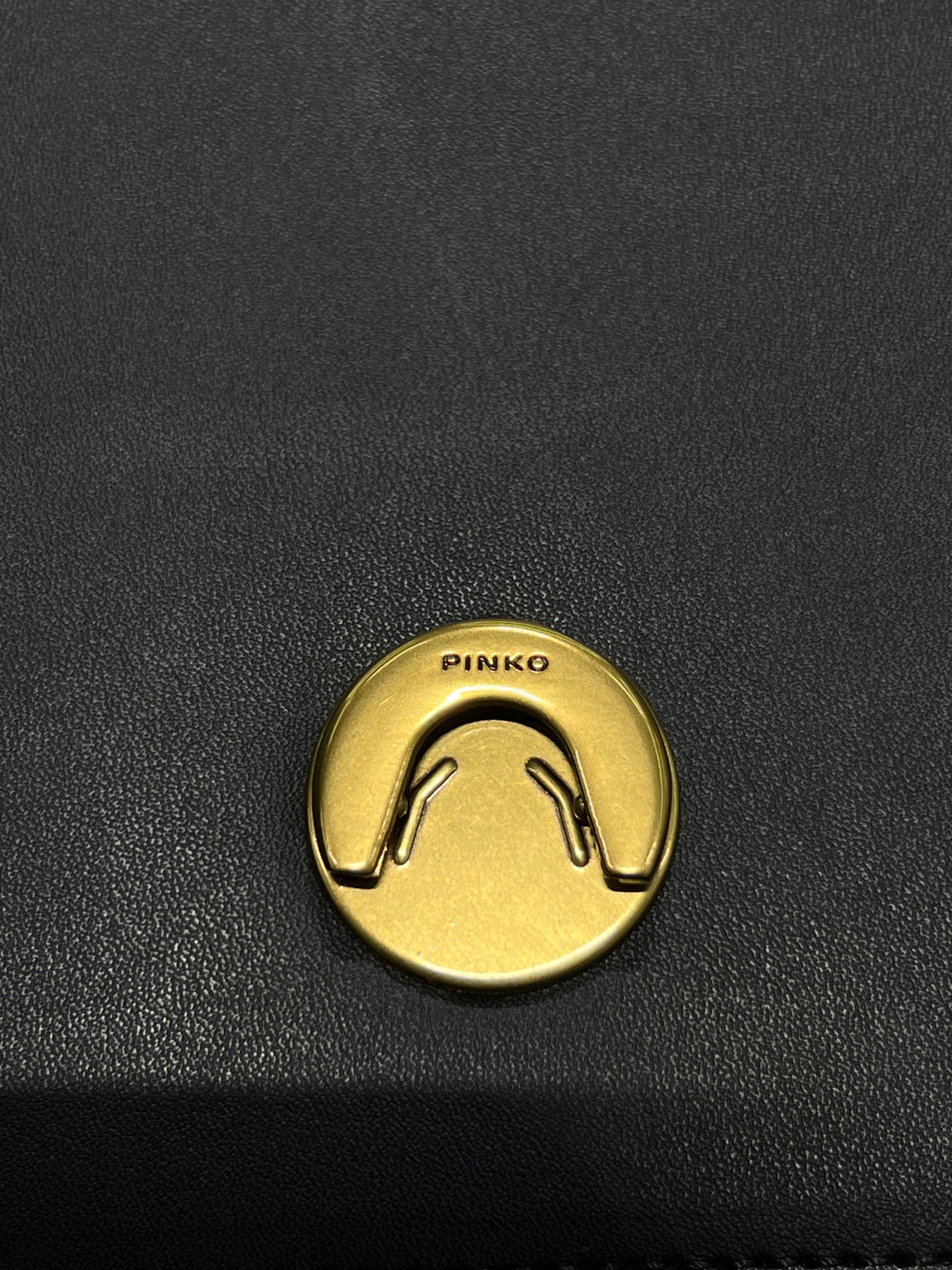 Pinko Classic calfskin shoulder strap