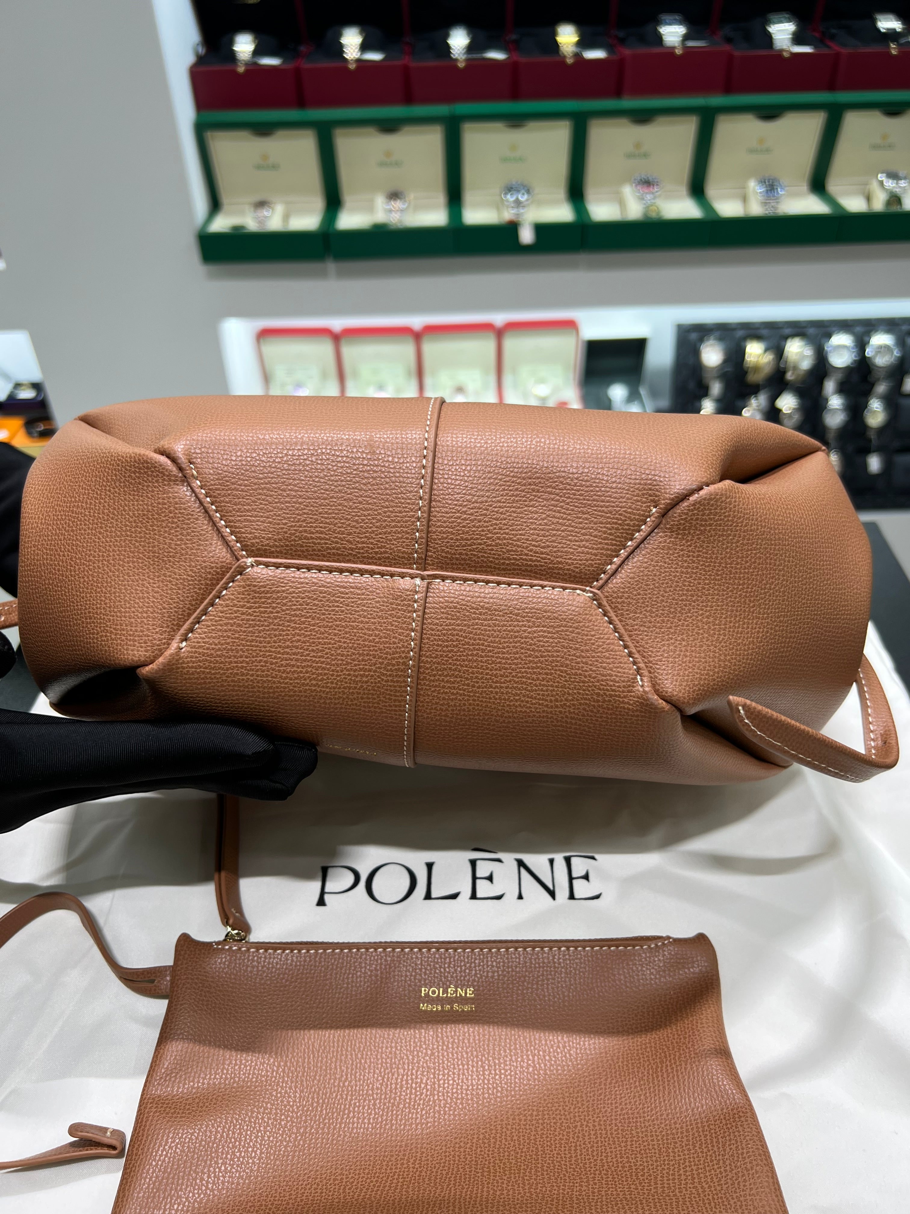 Polēne Cyme leather brown