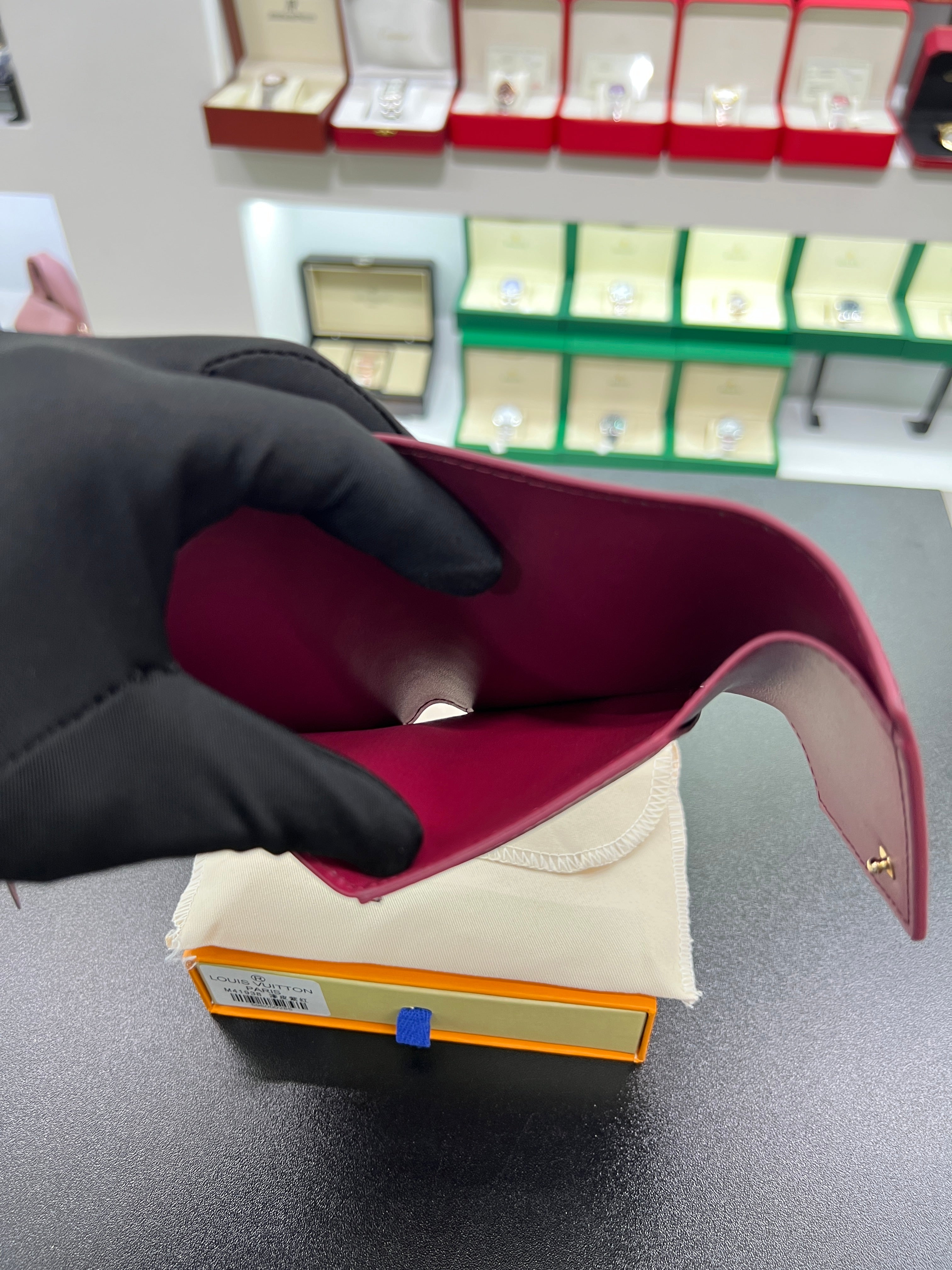 Victorine Wallet – Monogram Vernis