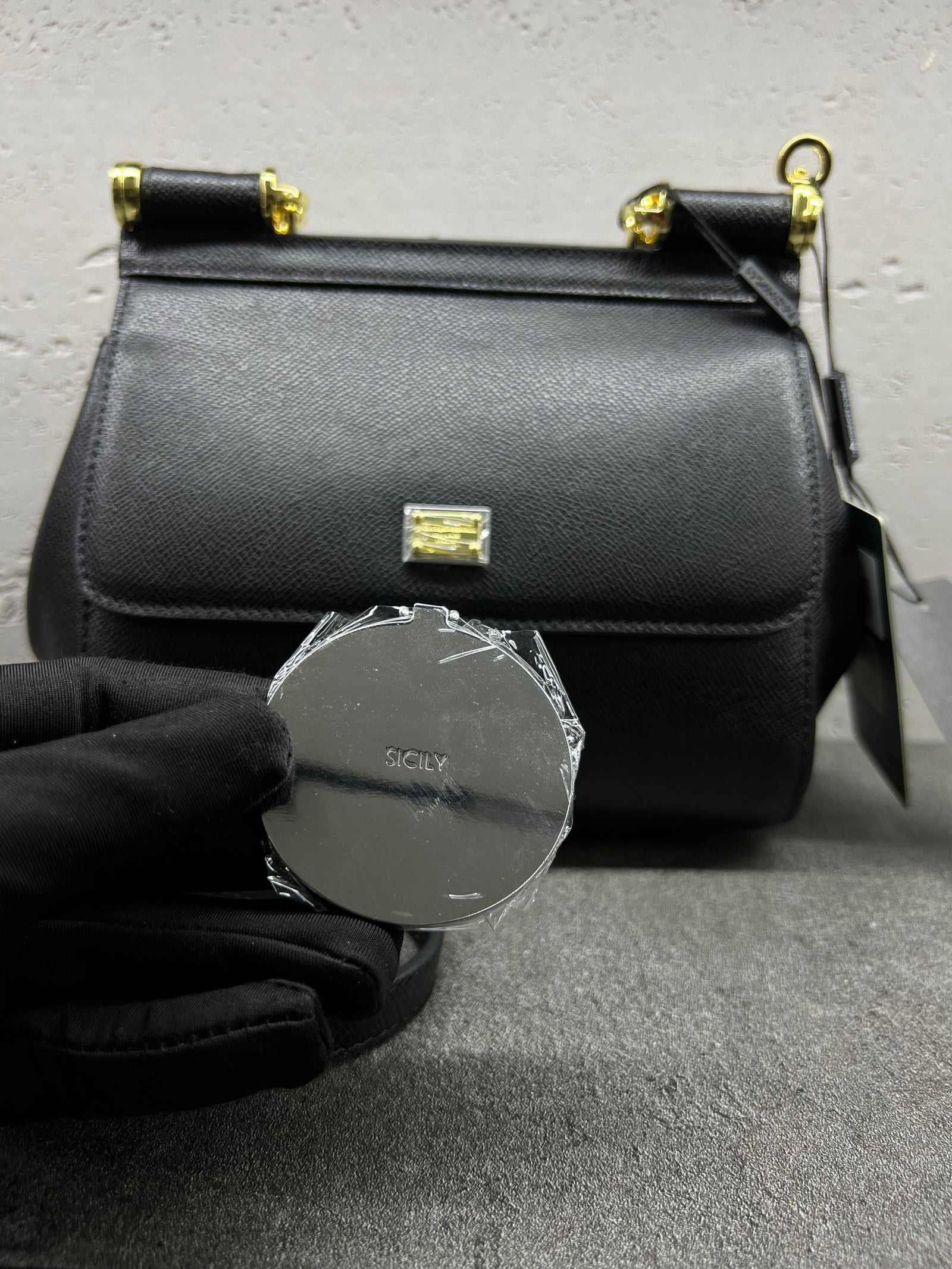 حقيبة سيسيلي الصغيرة ستة الوان  SICILY BAG SMALL BLACK