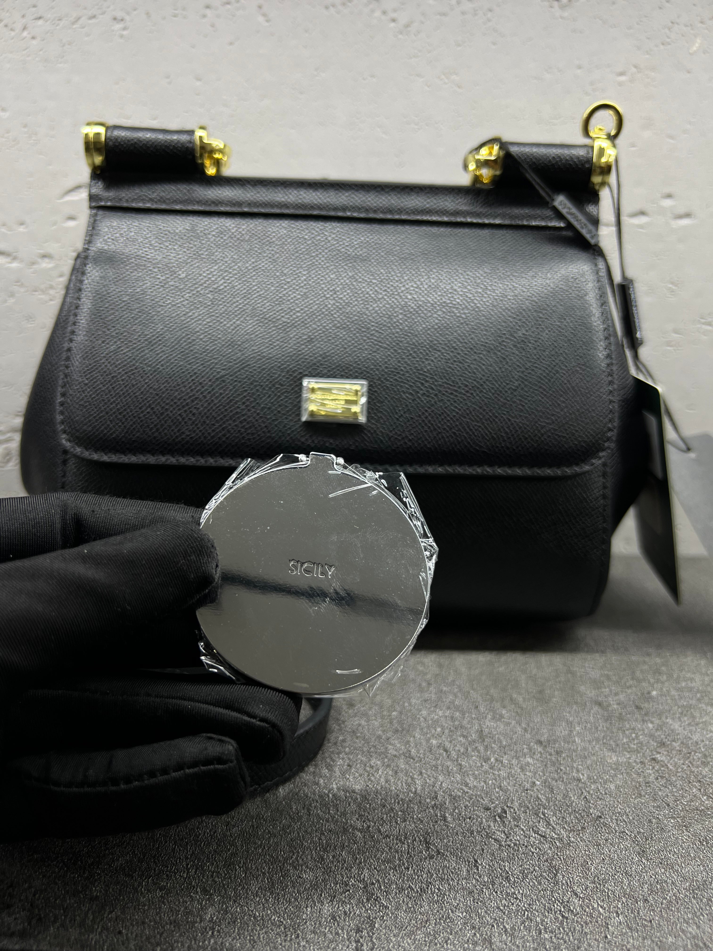 حقيبة سيسيلي الصغيرة ستة الوان  SICILY BAG SMALL BLACK