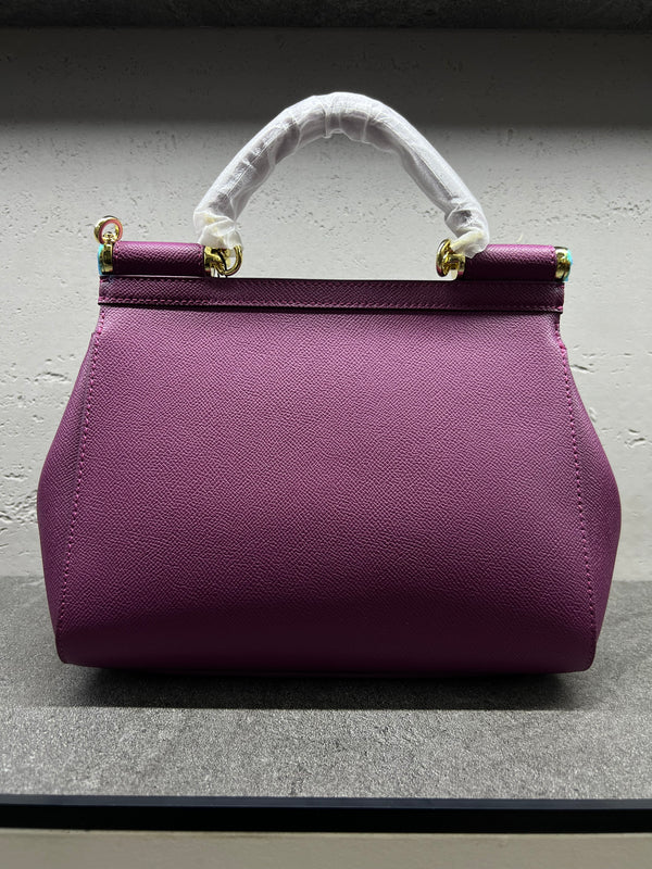 حقيبة سيسيلي الكبيرة – بنفسجي | Sicily Bag Large – Purple
