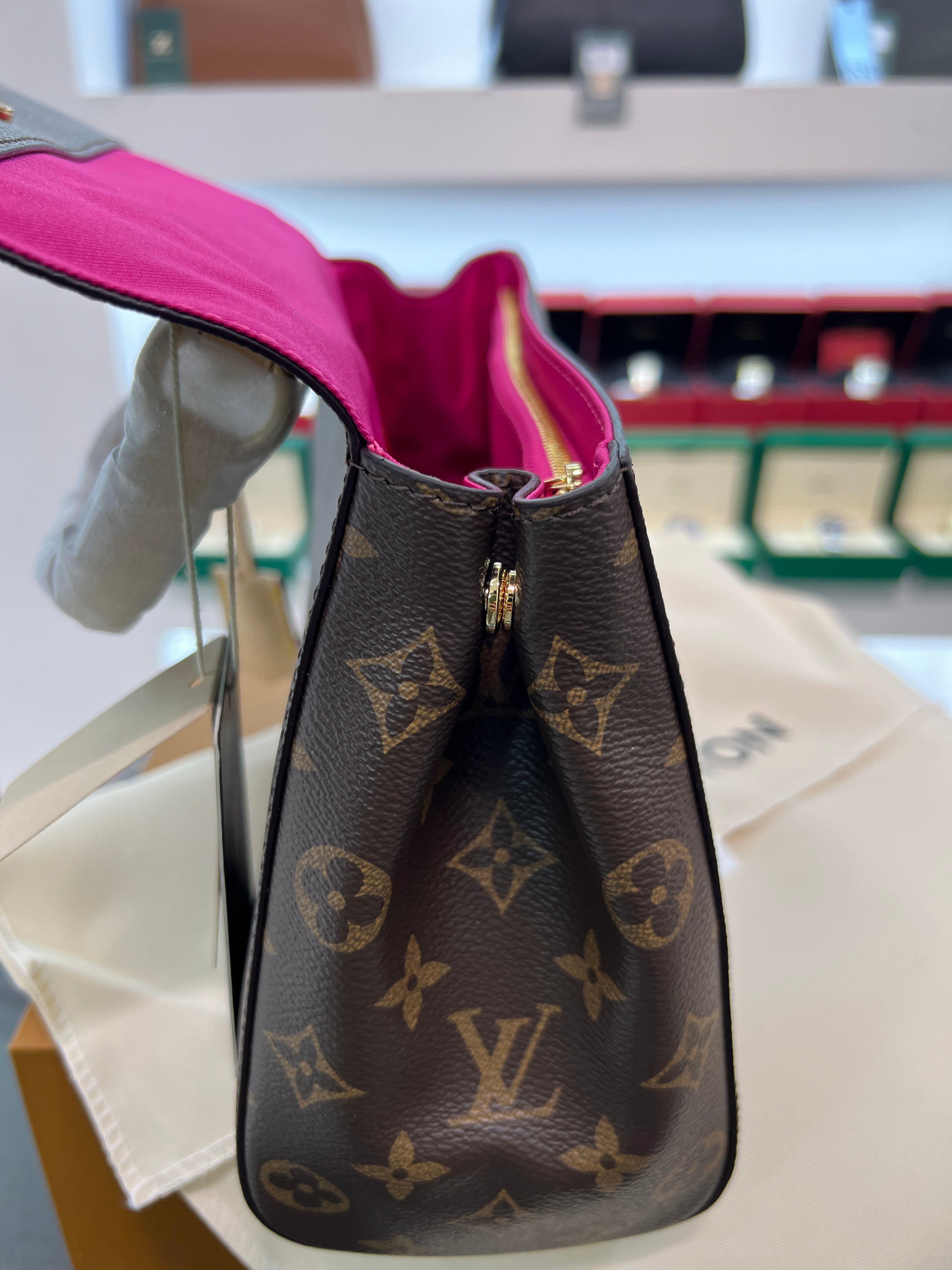 Cluny BB Monogram Canvas – Large Size