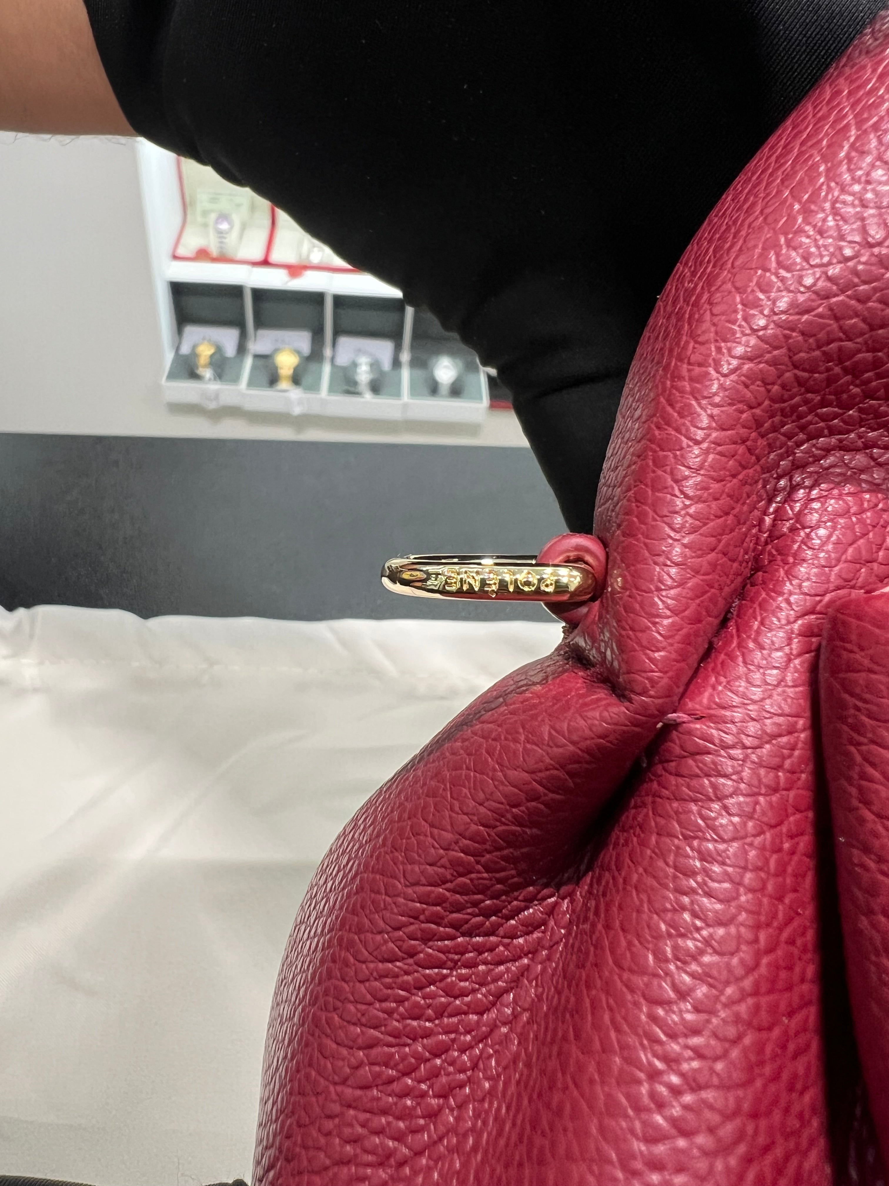 Numérö Neuf Mini burgundy bag￼