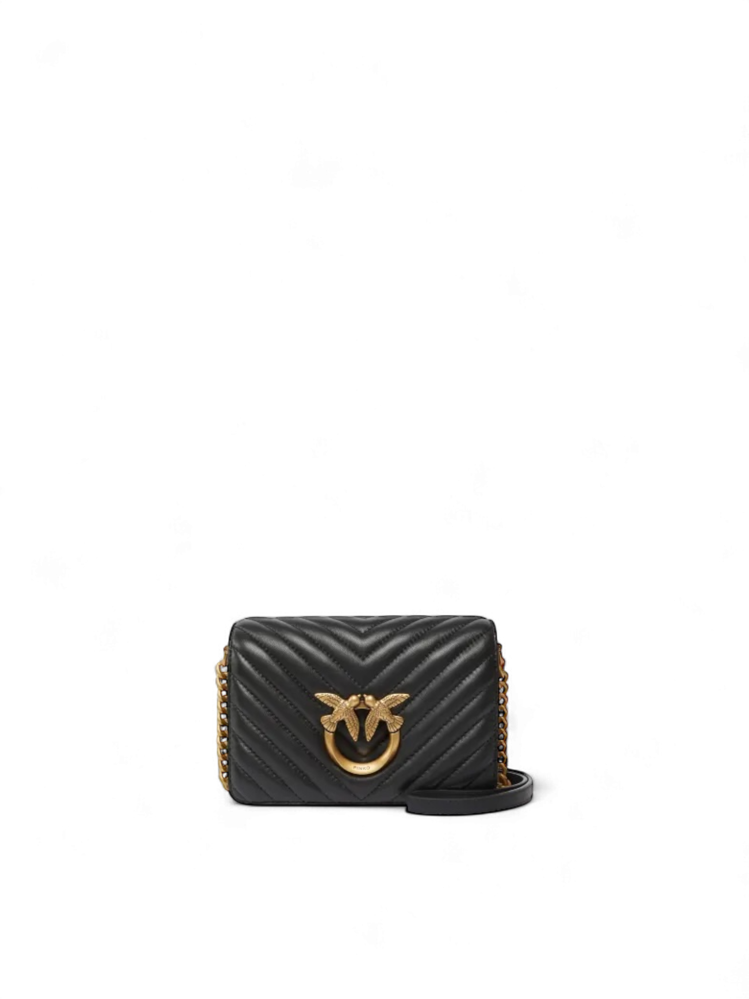 Pinko Mini Love Bag One Chevron