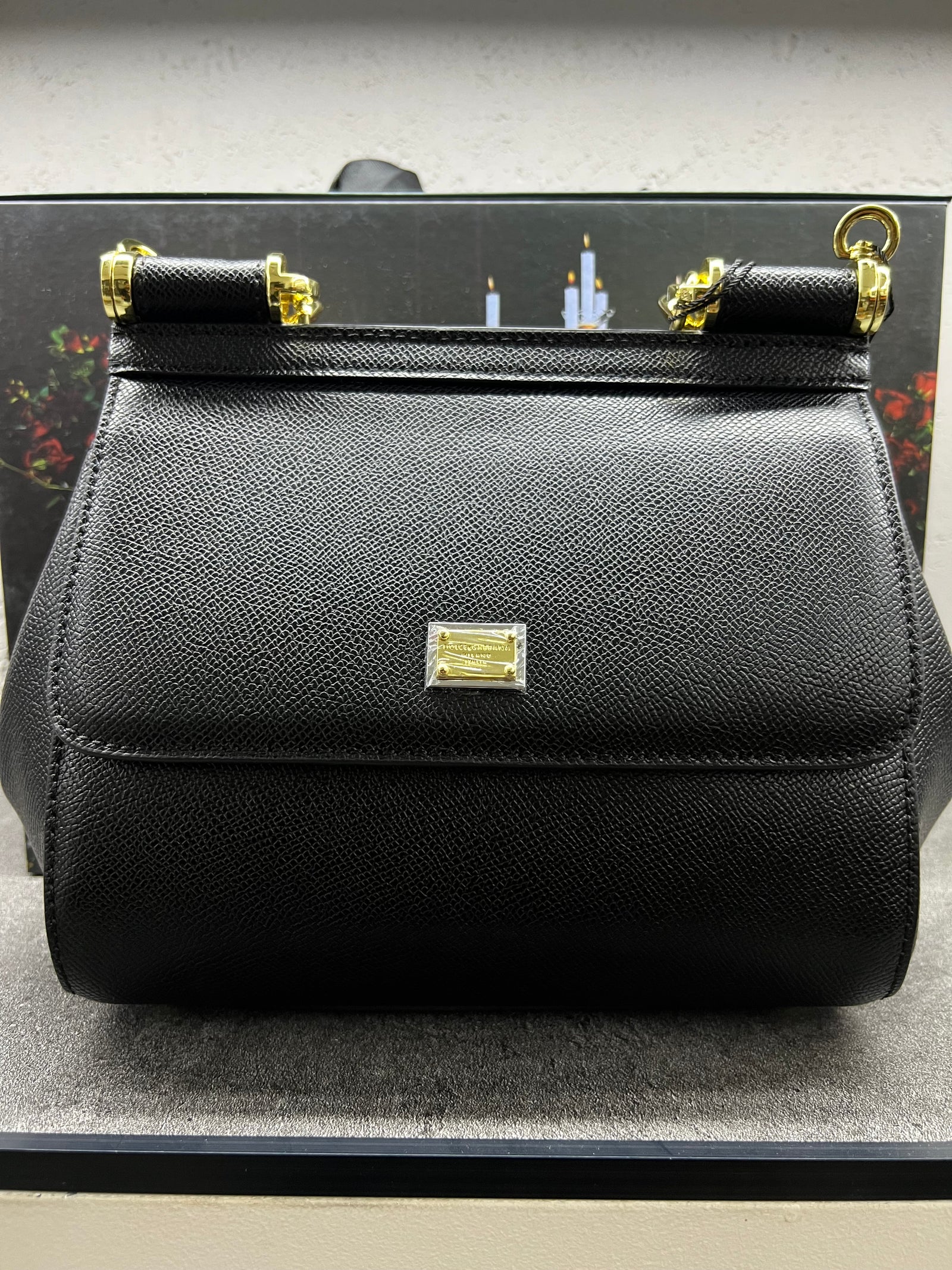 حقيبة سيسيلي الصغيرة ستة الوان  SICILY BAG SMALL BLACK