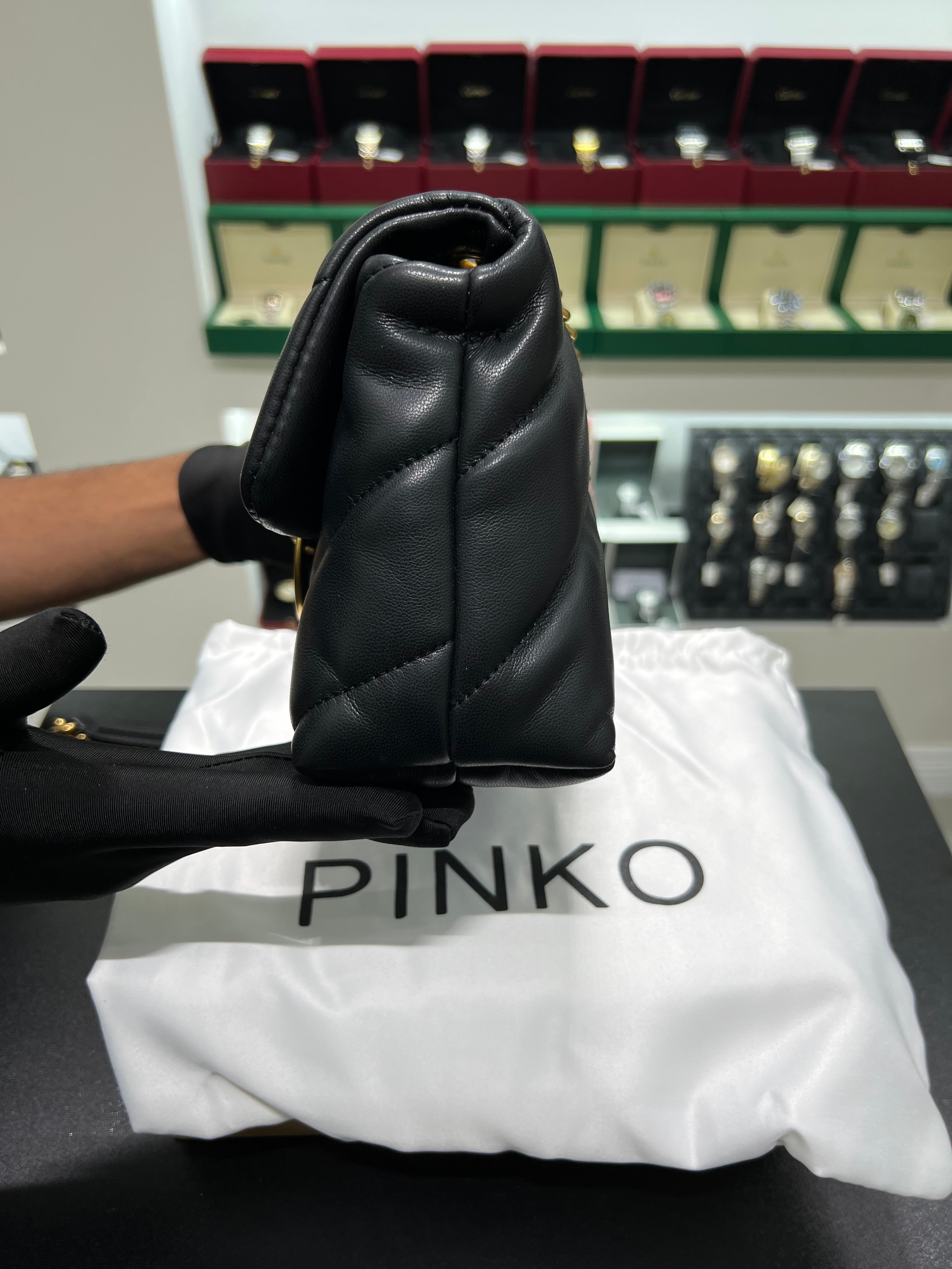 Pinko Mini Love Bag Puff Maxi Quilt