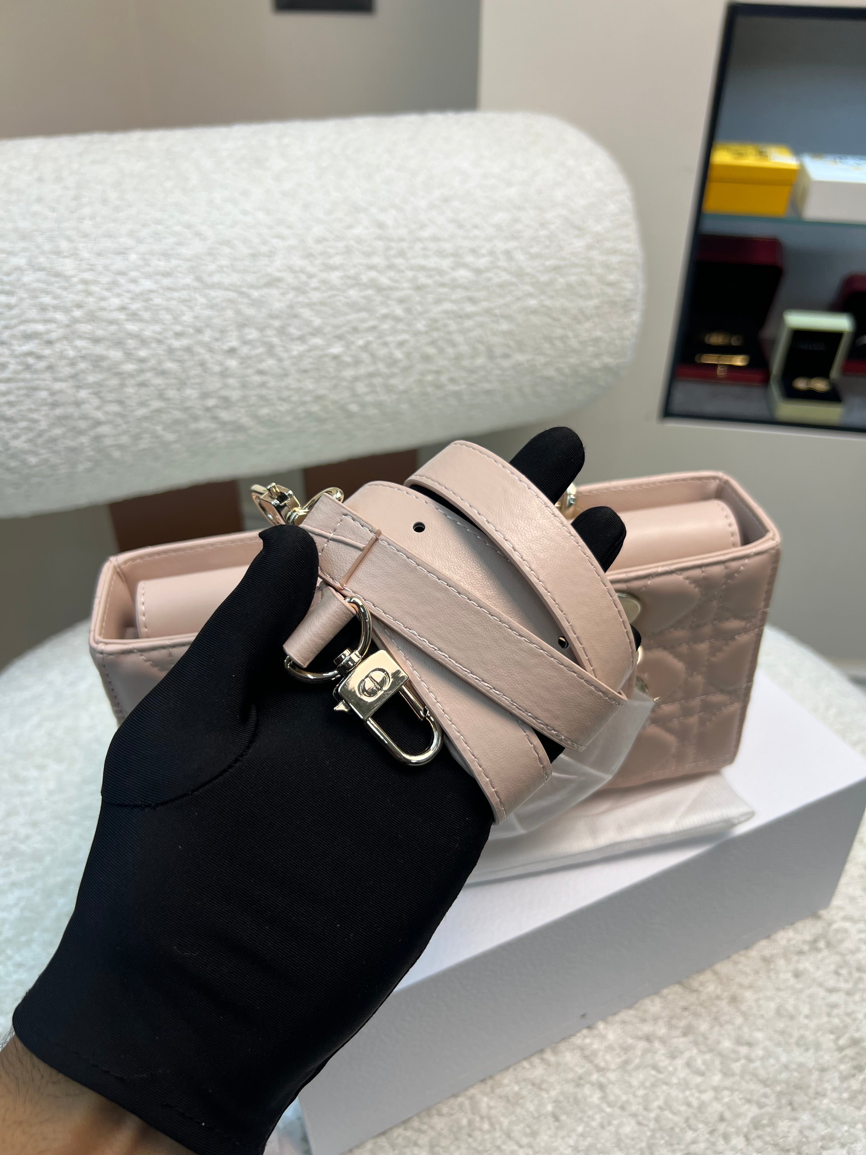 حقيبة ليدي دي جوي وردي باودر Lady D Joy Bag Powder Pink