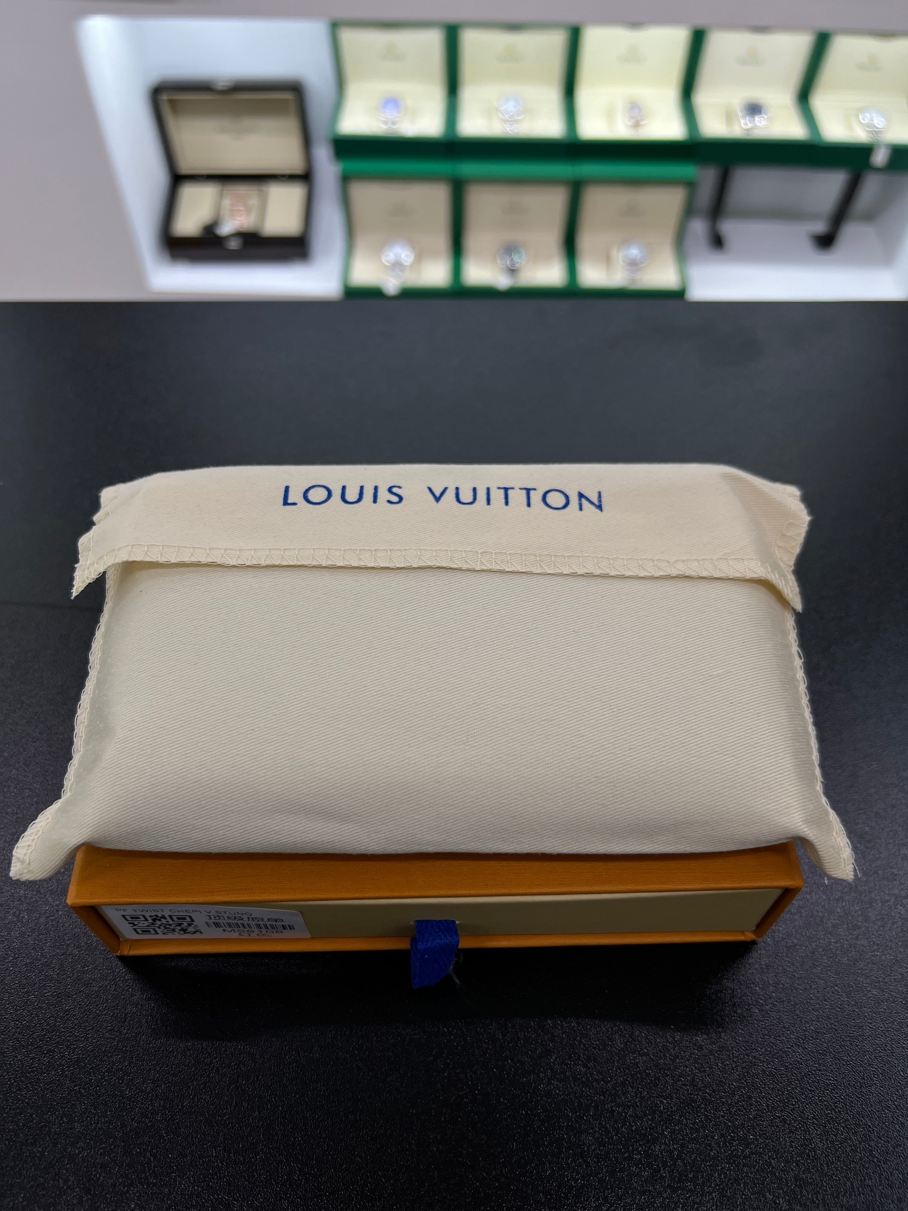 Victorine Wallet – Monogram Canvas with Red Interior