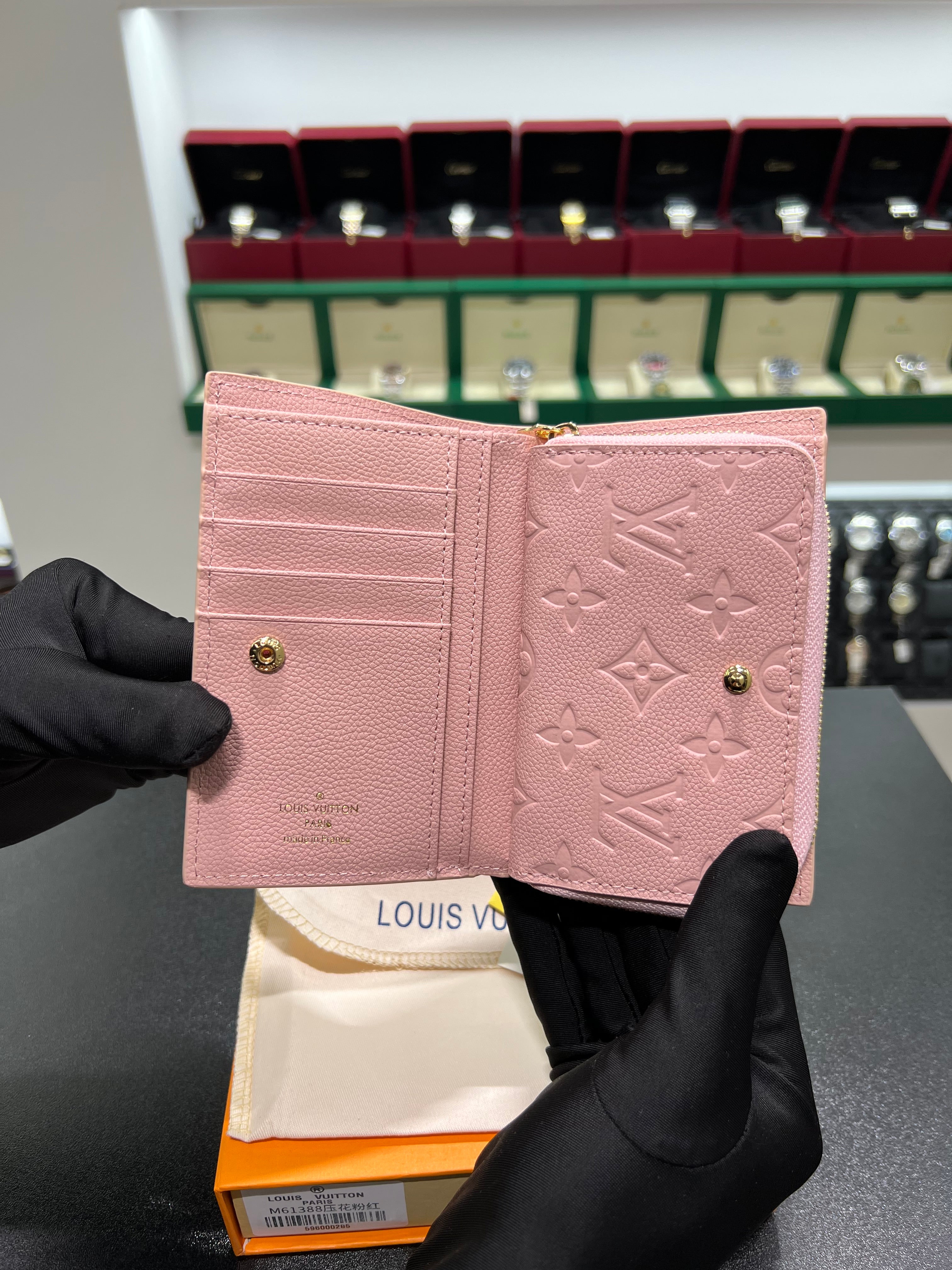 Monogram Empreinte big size pink