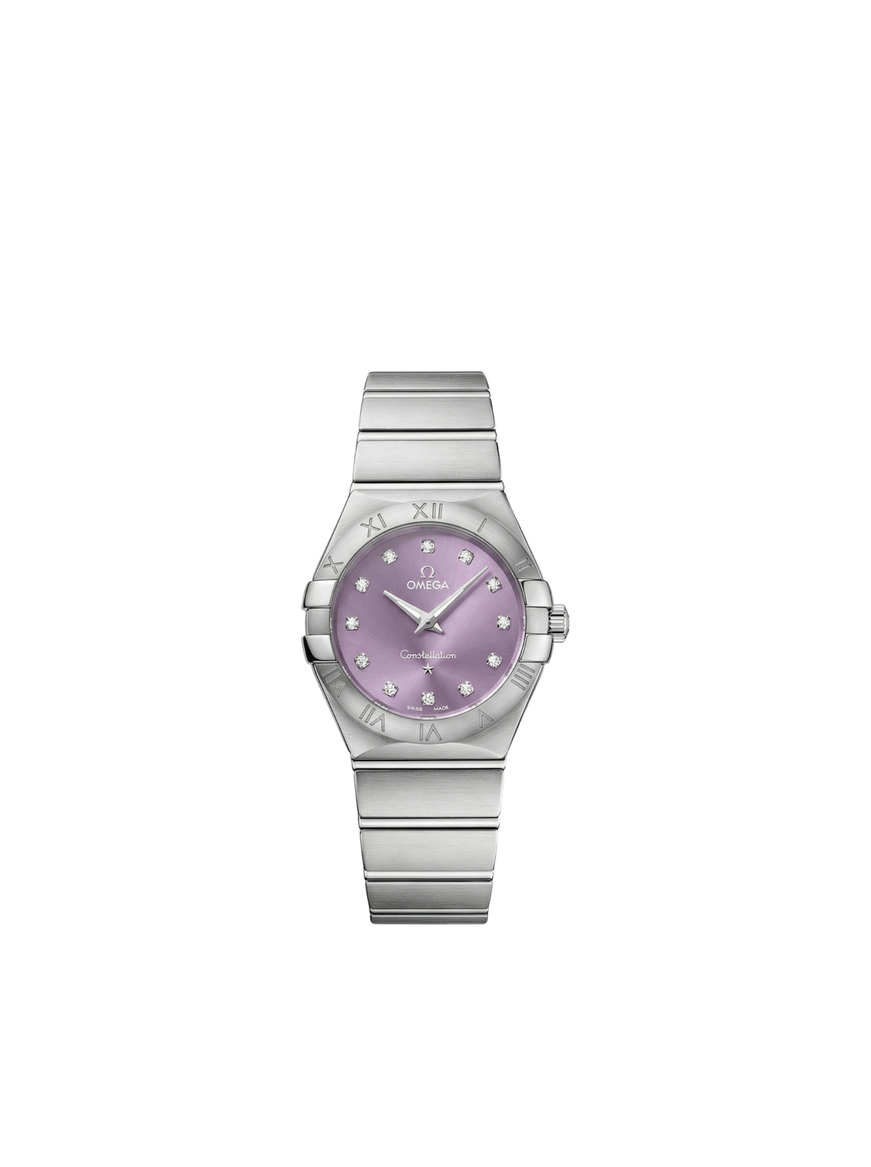 Constellation with a shiny purple dial