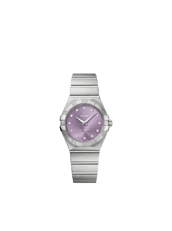 Constellation with a shiny purple dial