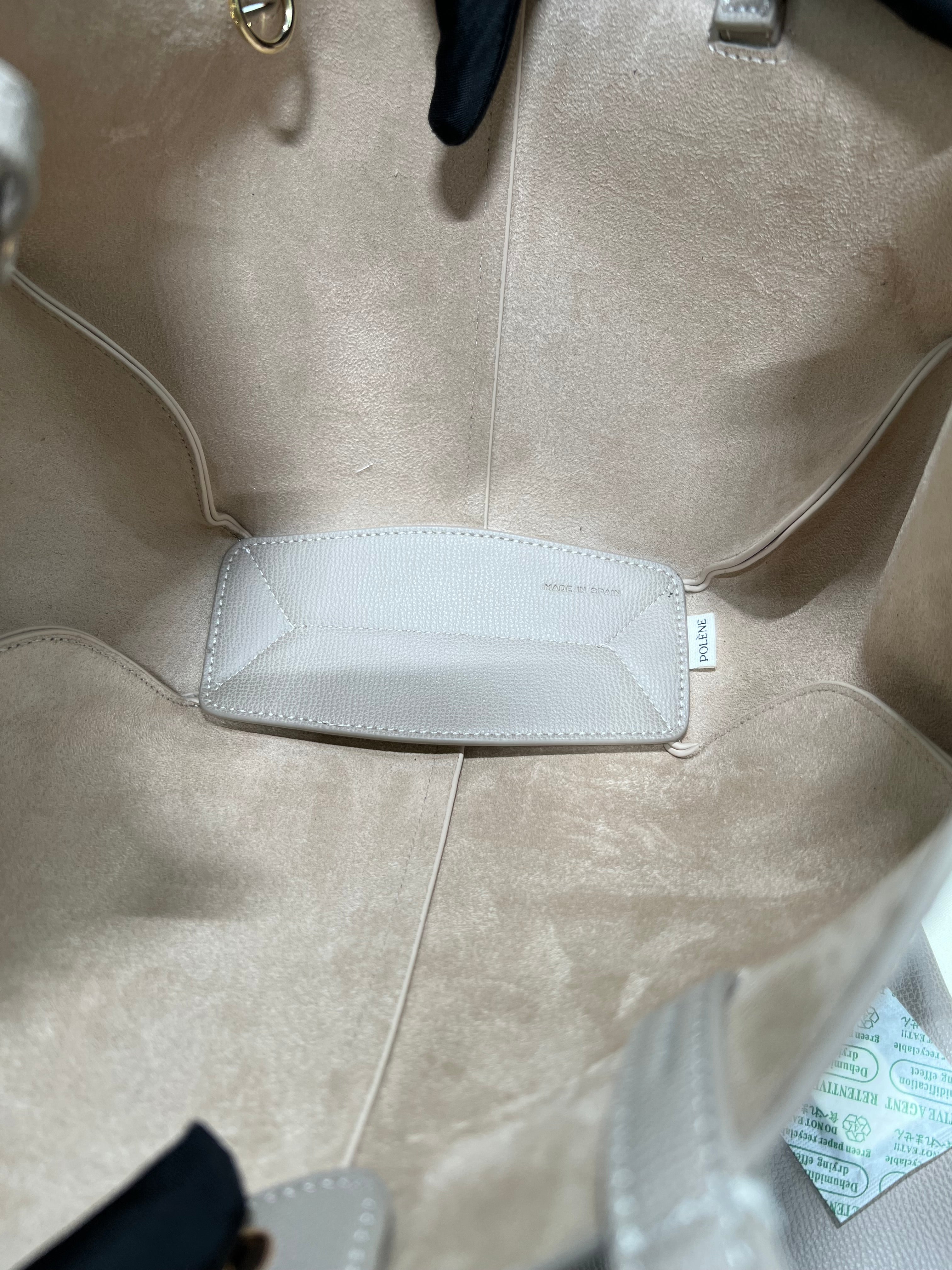 POLĒNĖ CYME small grey bag