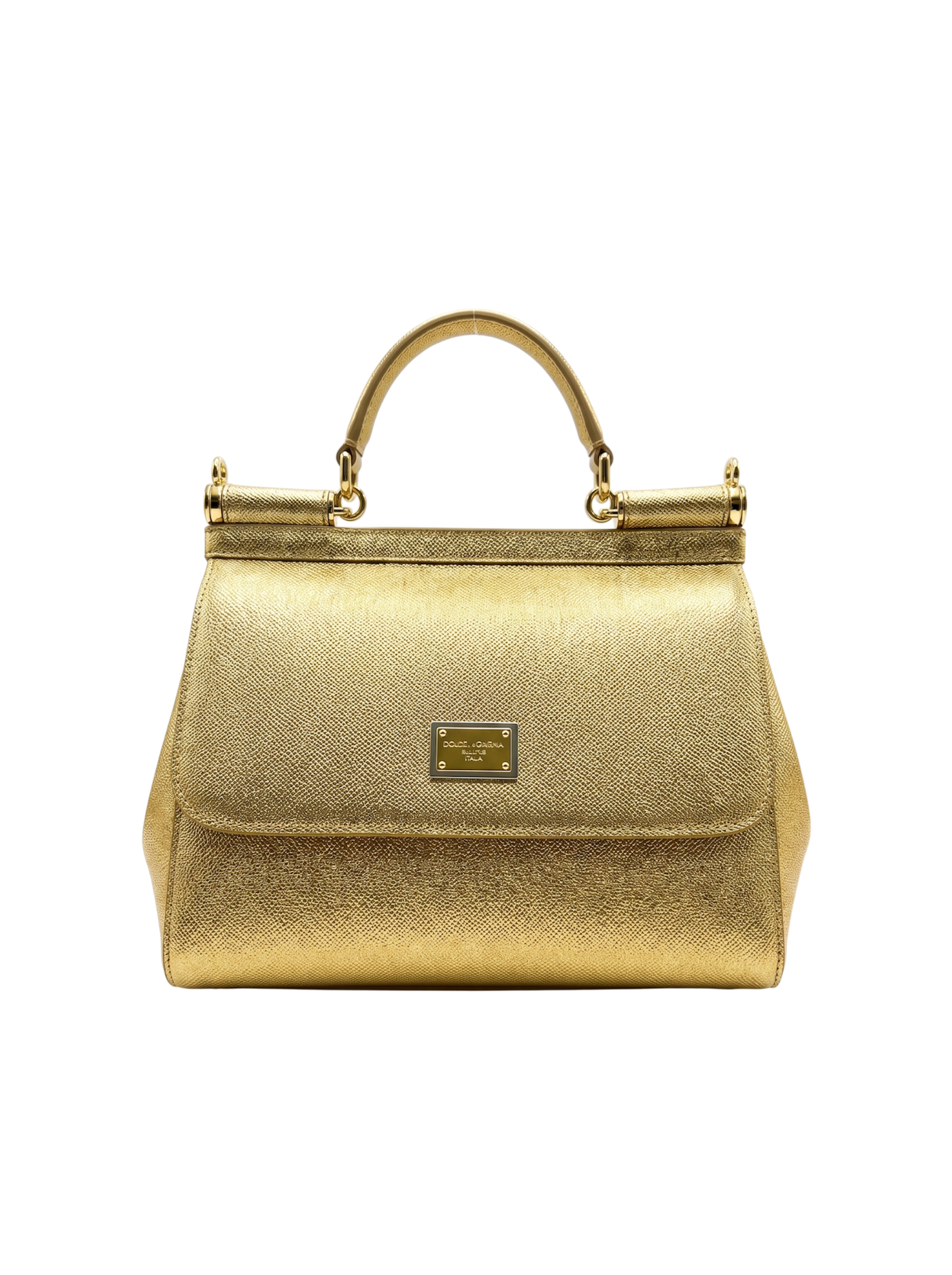 حقيبة سيسيلي الكبيرة – ذهبي | Sicily Bag Large – Gold