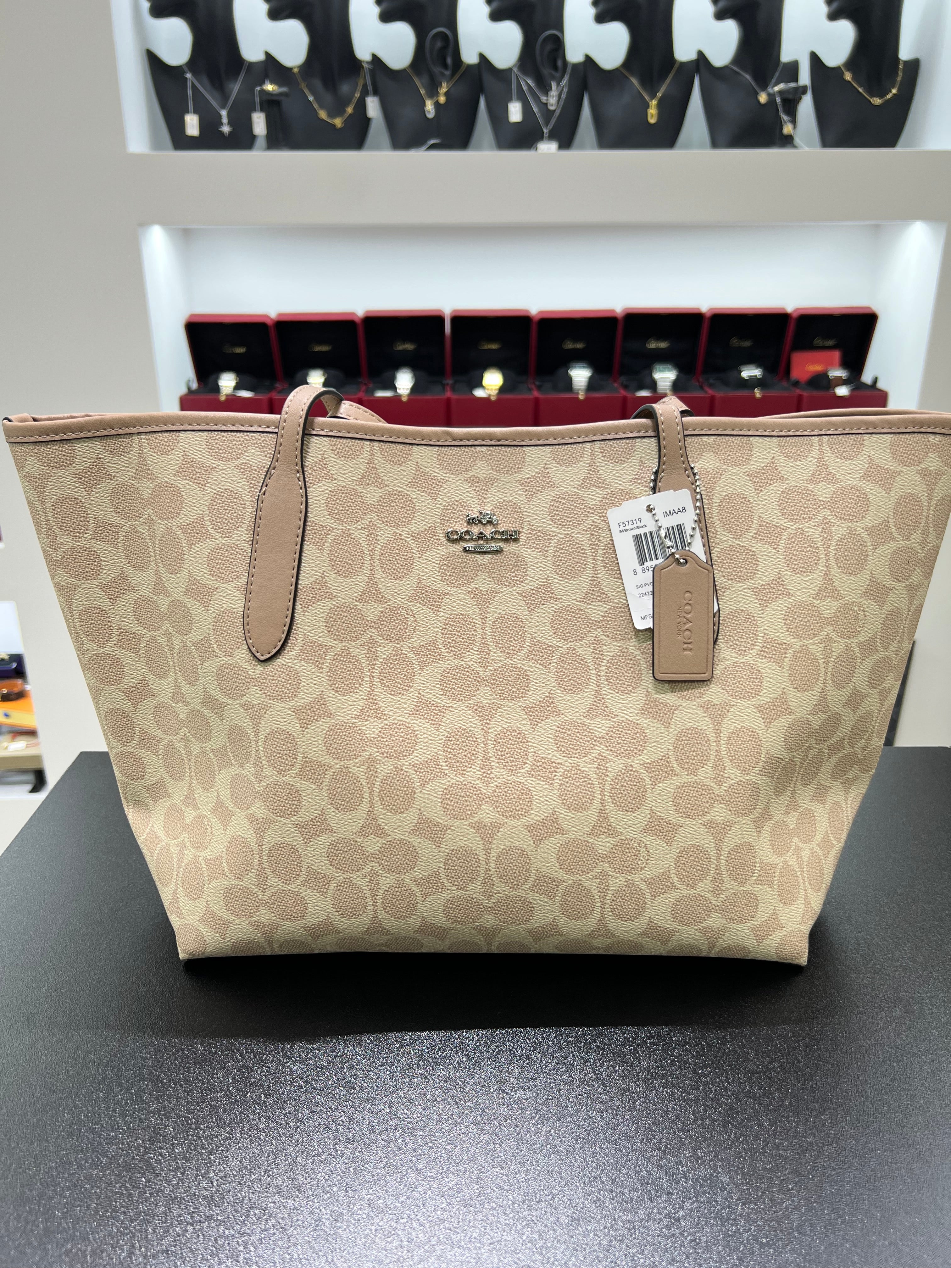 City Tote Bag In Signature Canvas