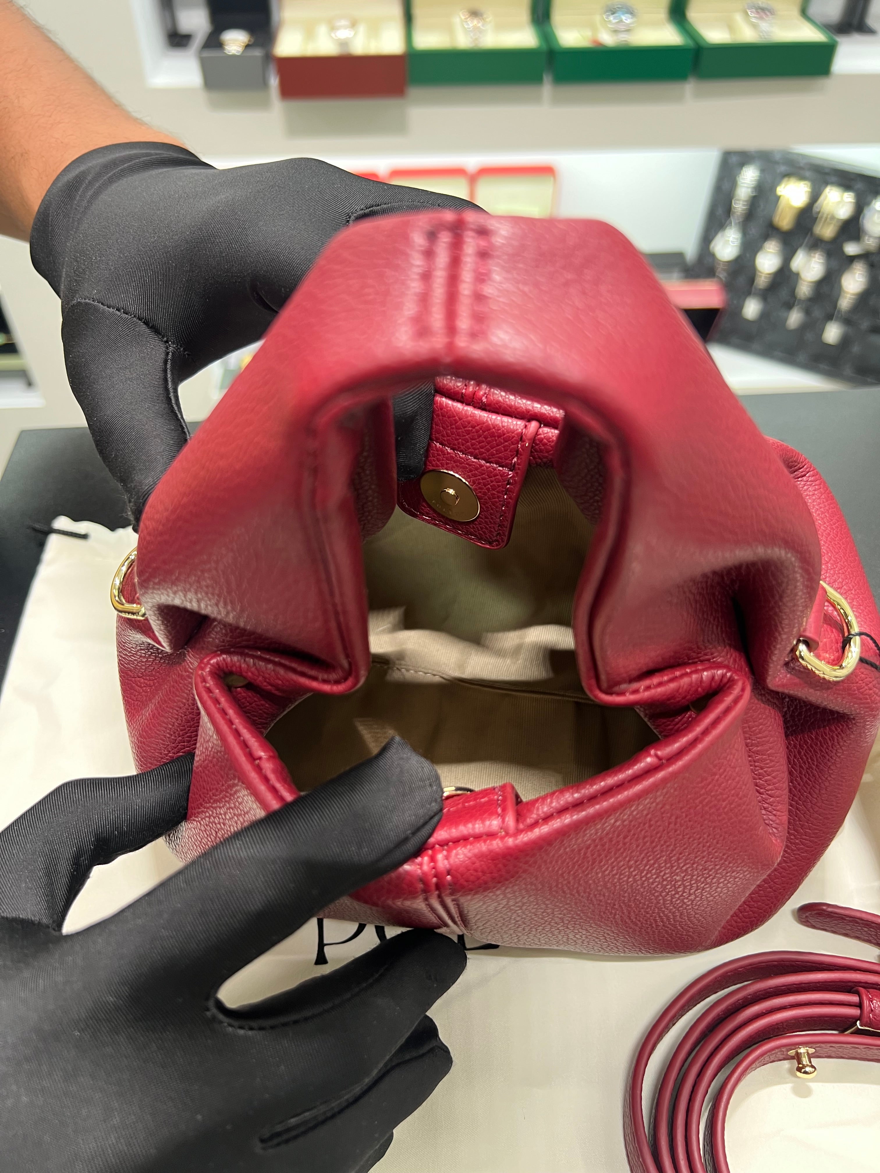 Numérö Neuf Mini burgundy bag￼