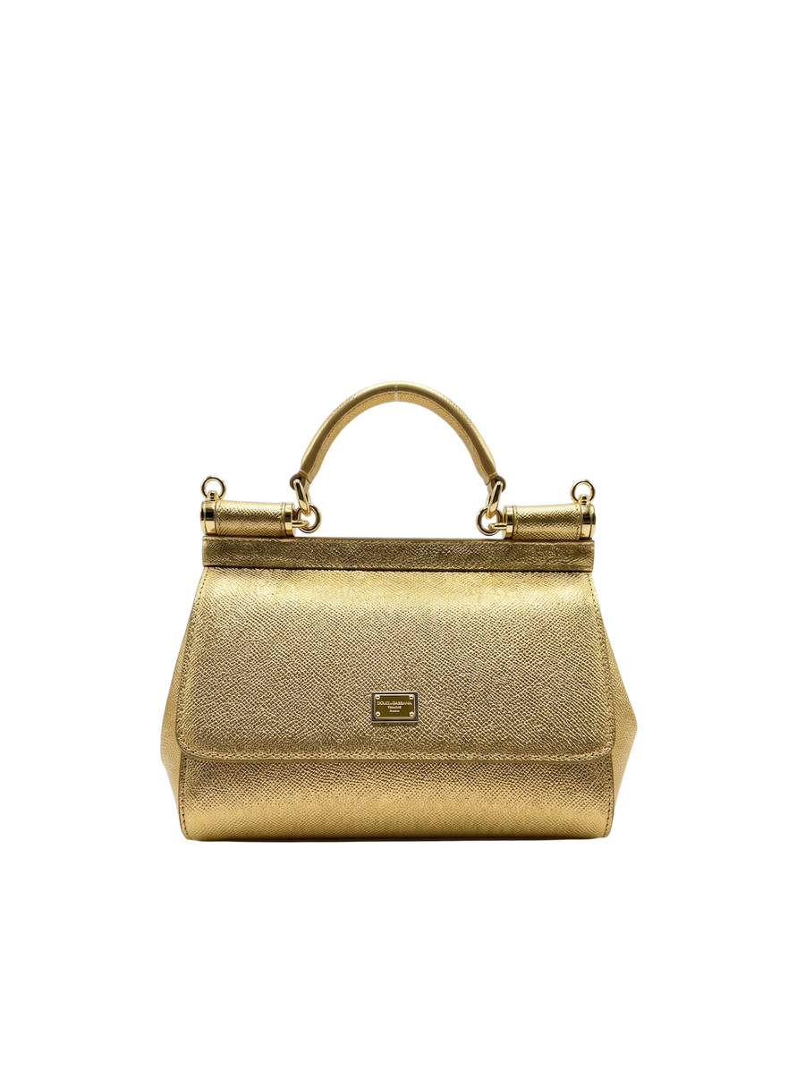 حقيبة سيسيلي الصغيرة – ذهبي | Sicily Bag Small – Gold