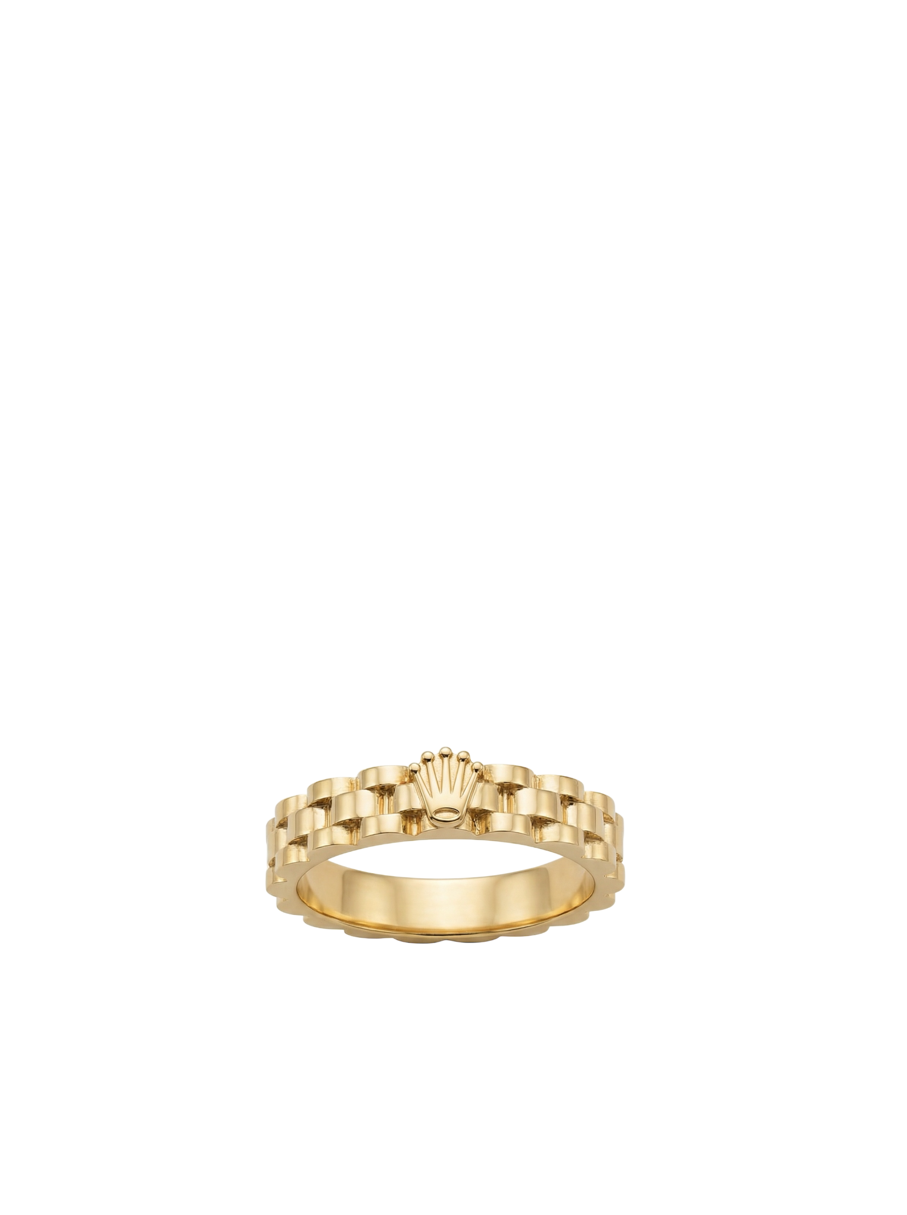 خاتم رولكس رفيع ذهبي