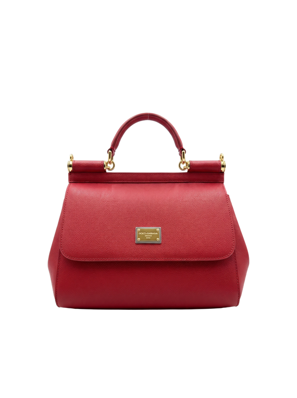 حقيبة سيسيلي الكبيرة – أحمر | Sicily Bag Large – Red