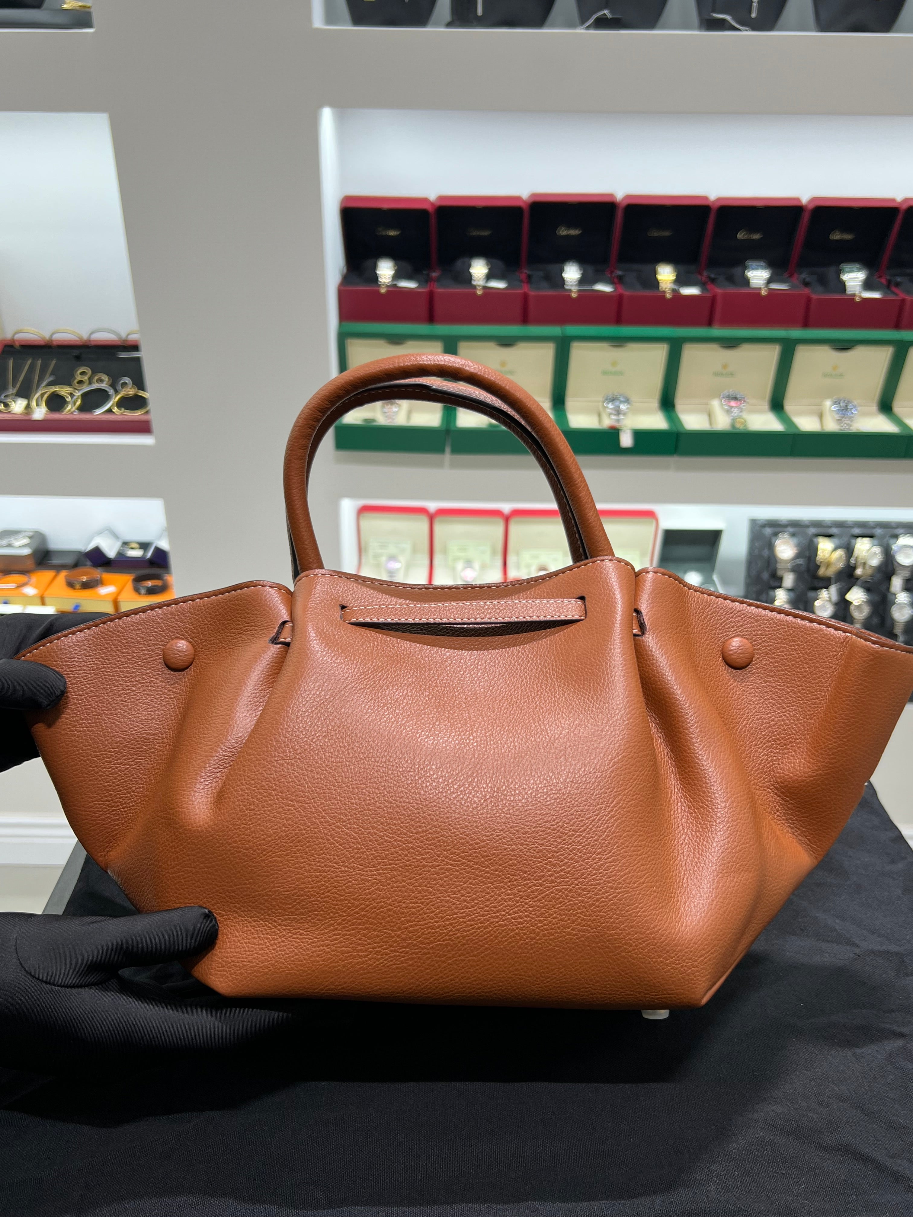 demellier New York, medium, brown