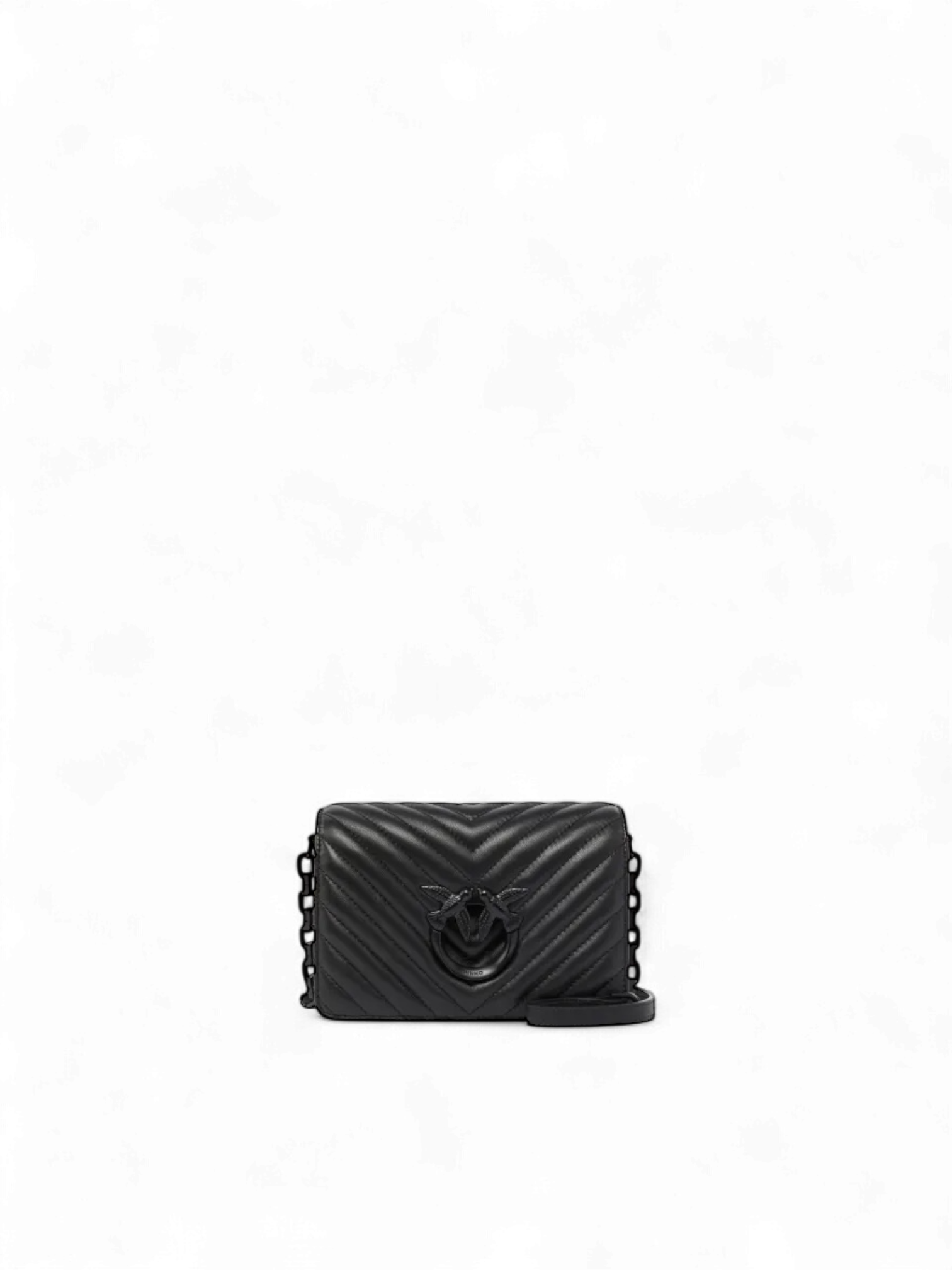 Pinko Mini Love Bag Click Chevron Colour Block