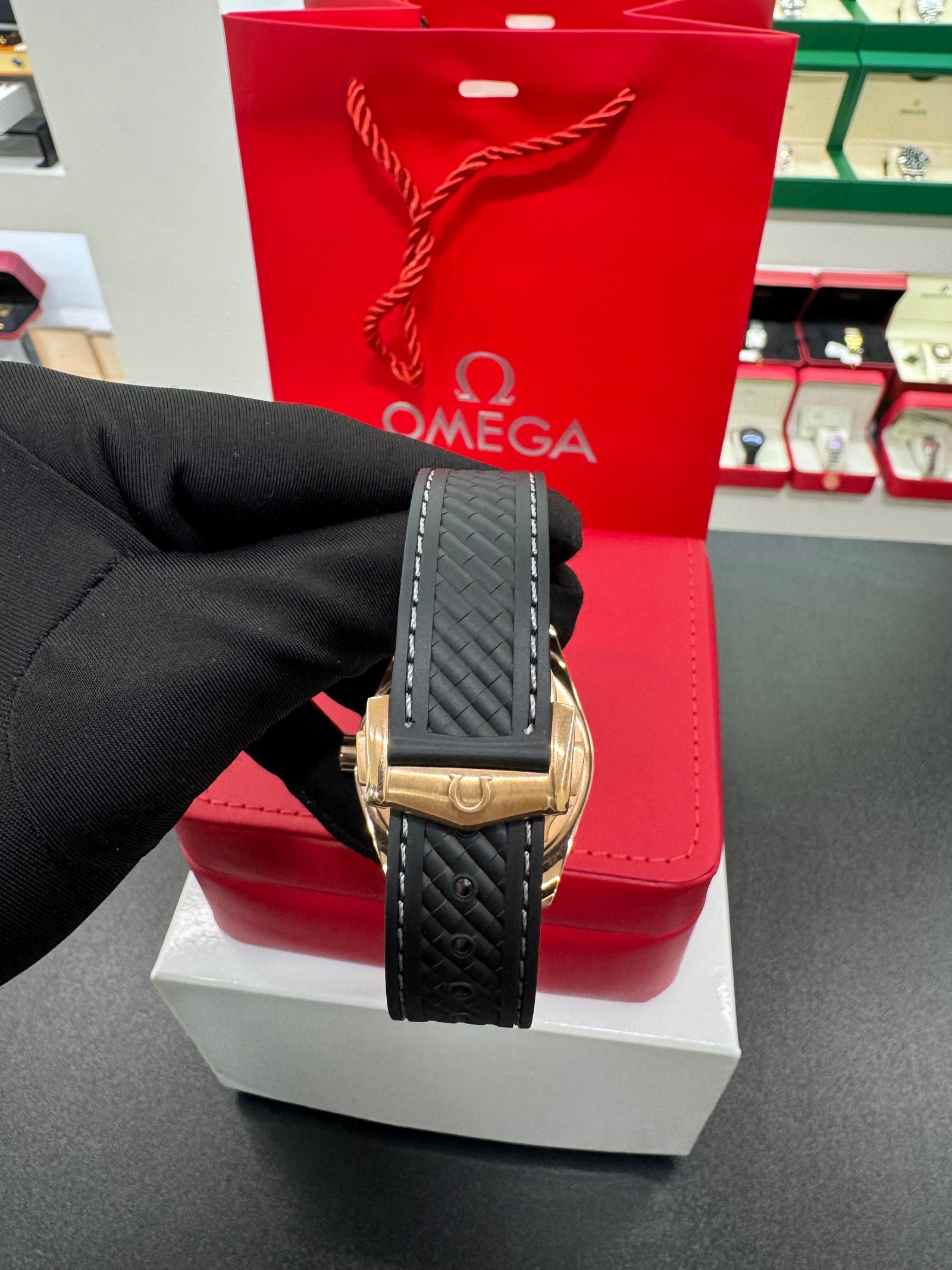Seamaster Aqua Terra gold edition ￼size 41