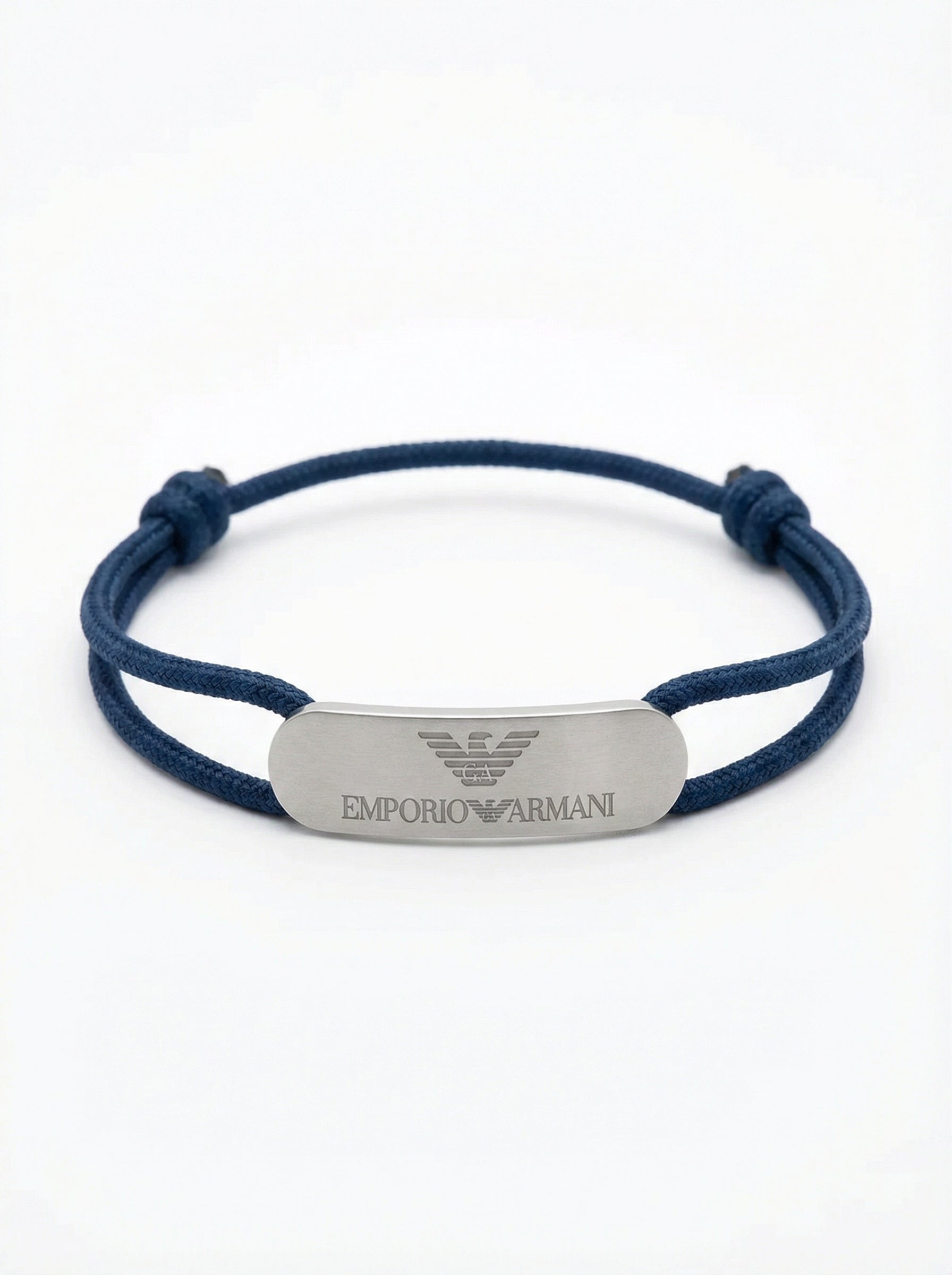 سوار خيط AR شعار المربع ازرق