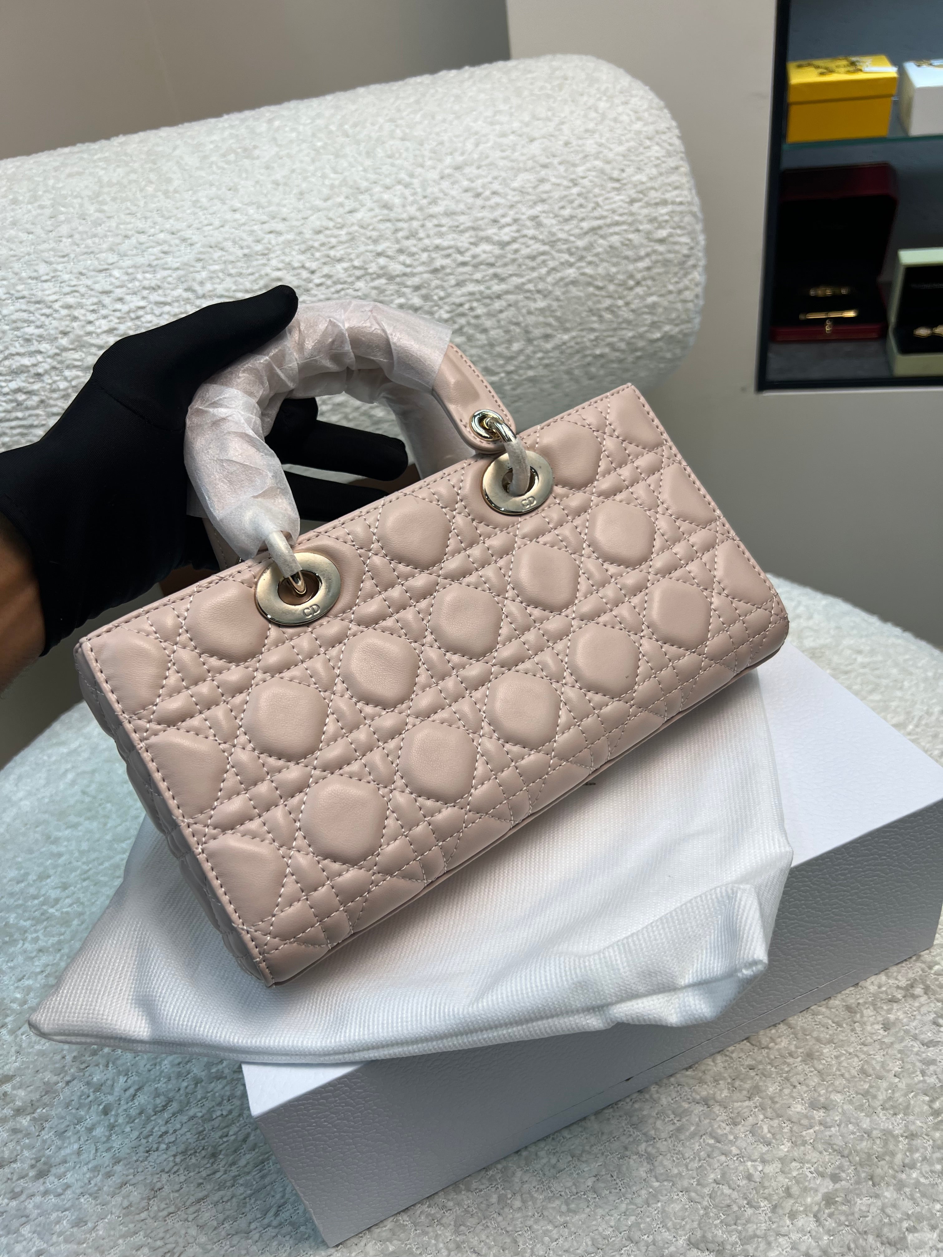 حقيبة ليدي دي جوي وردي باودر Lady D Joy Bag Powder Pink