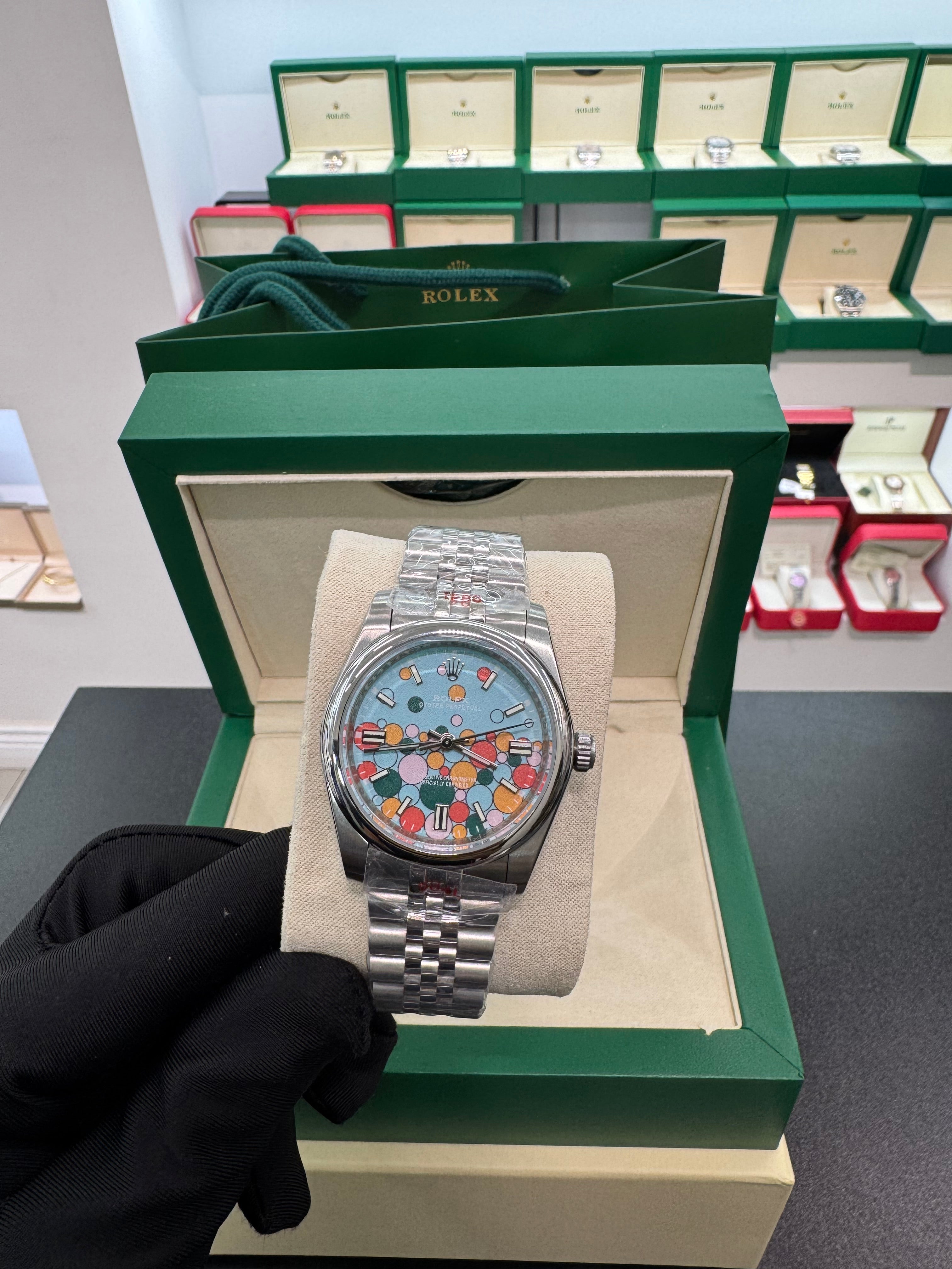Rolex Oyster Perpetual Celebration Dial size 36