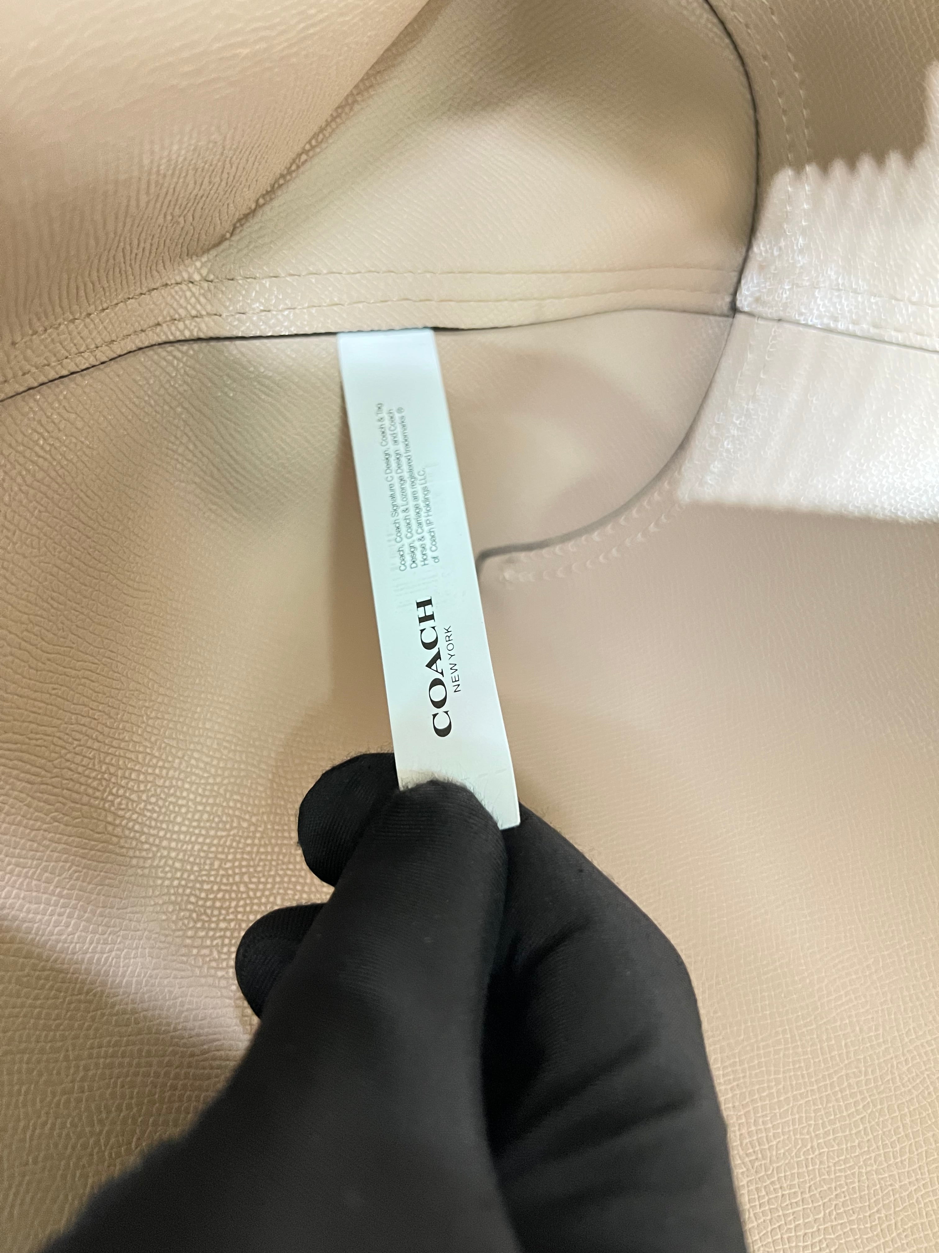 Cöach Reversible City Tote with Horse and Carriage Print".