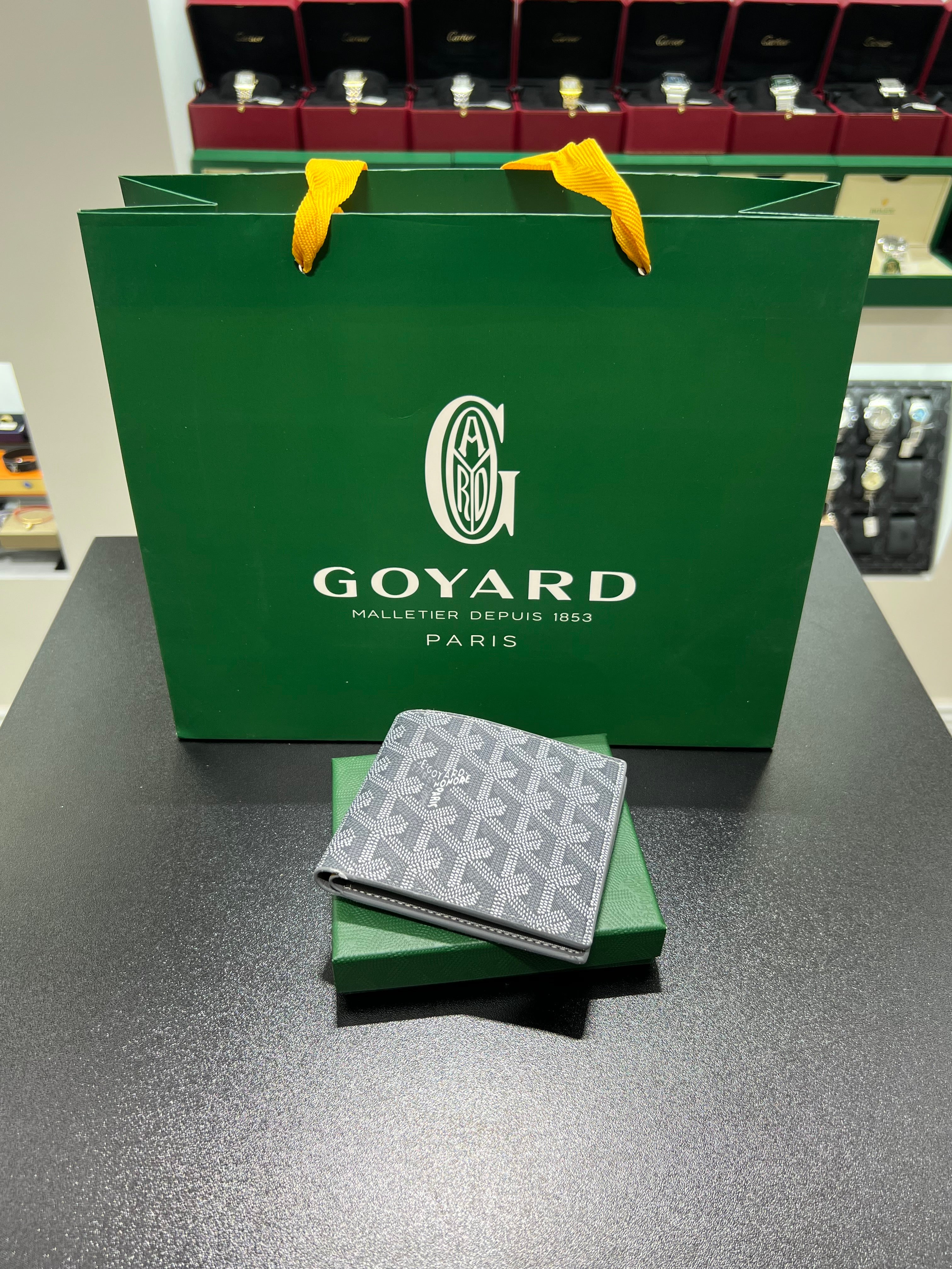 Goyard Wallet Victoire grey (men)
