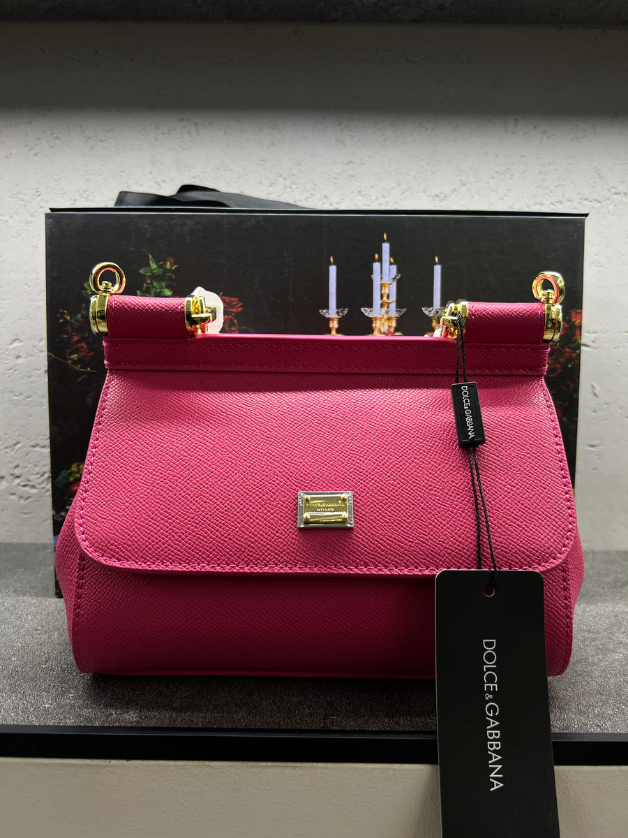 حقيبة سيسيلي الصغيرة – وردي غامق (دارك بينك) | Sicily Bag Small – Hot Pink