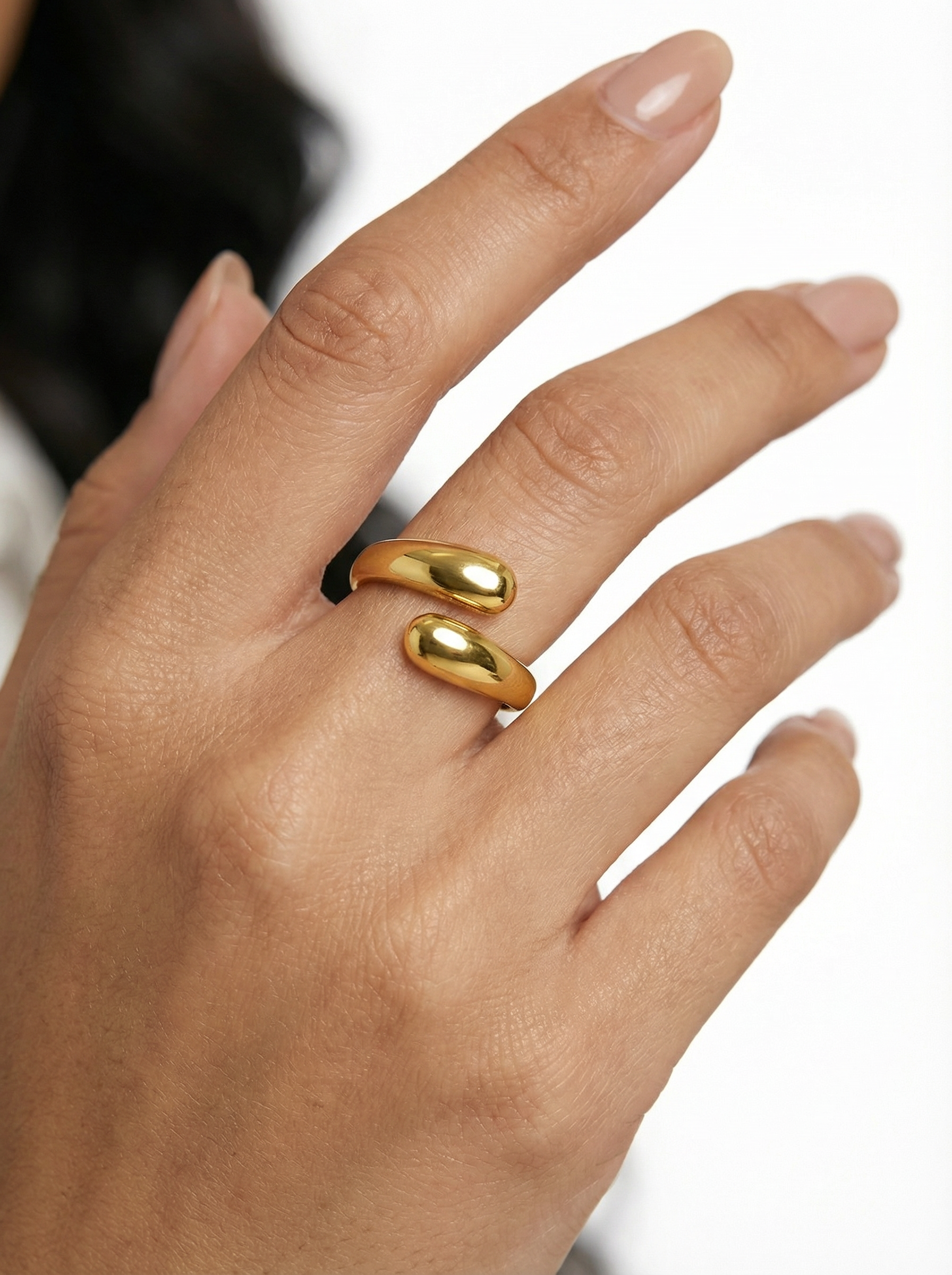 خاتم الدمعه المزدوج